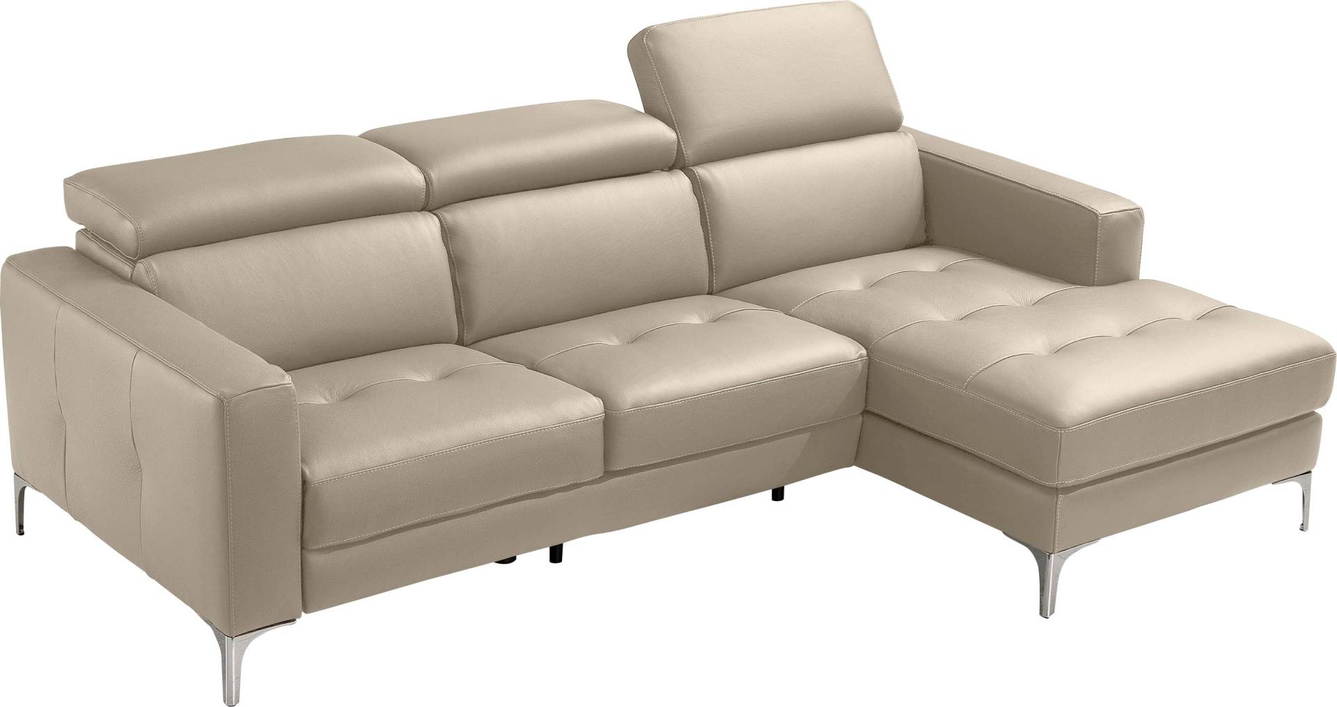Egoitaliano Ecksofa »Matt, erstklassiger Sitzkomfort, aufwendige Detailverarbeitung, L-Form«, mit verstellbaren Kopfteilen zum Relaxen Egoitaliano Ecksofa »Matt, erstklassiger Sitzkomfort, aufwendige Detailverarbeitung, L-Form«, mit verstellbaren Kopfteilen zum Relaxen von Egoitaliano