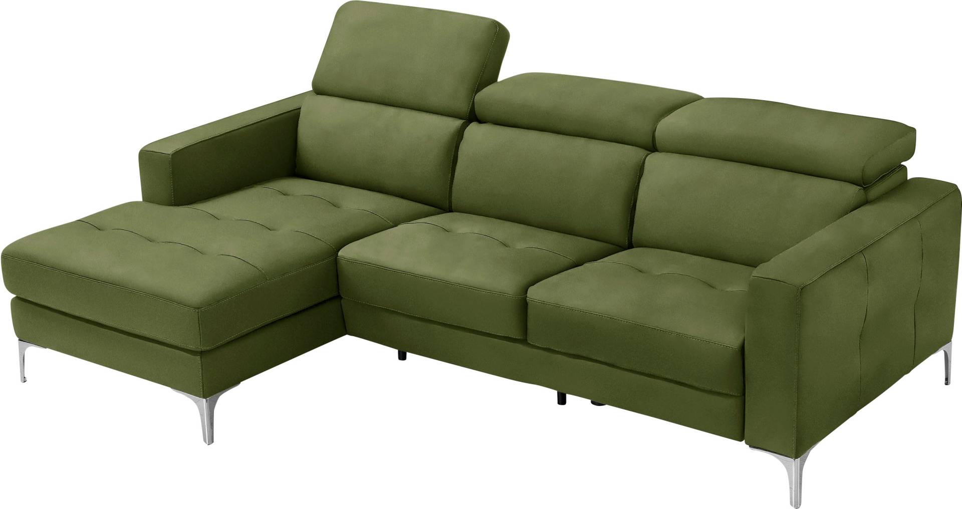 Egoitaliano Ecksofa »Matt, erstklassiger Sitzkomfort, aufwendige Detailverarbeitung, L-Form«, mit verstellbaren Kopfteilen zum Relaxen Egoitaliano Ecksofa »Matt, erstklassiger Sitzkomfort, aufwendige Detailverarbeitung, L-Form«, mit verstellbaren Kopfteilen zum Relaxen von Egoitaliano
