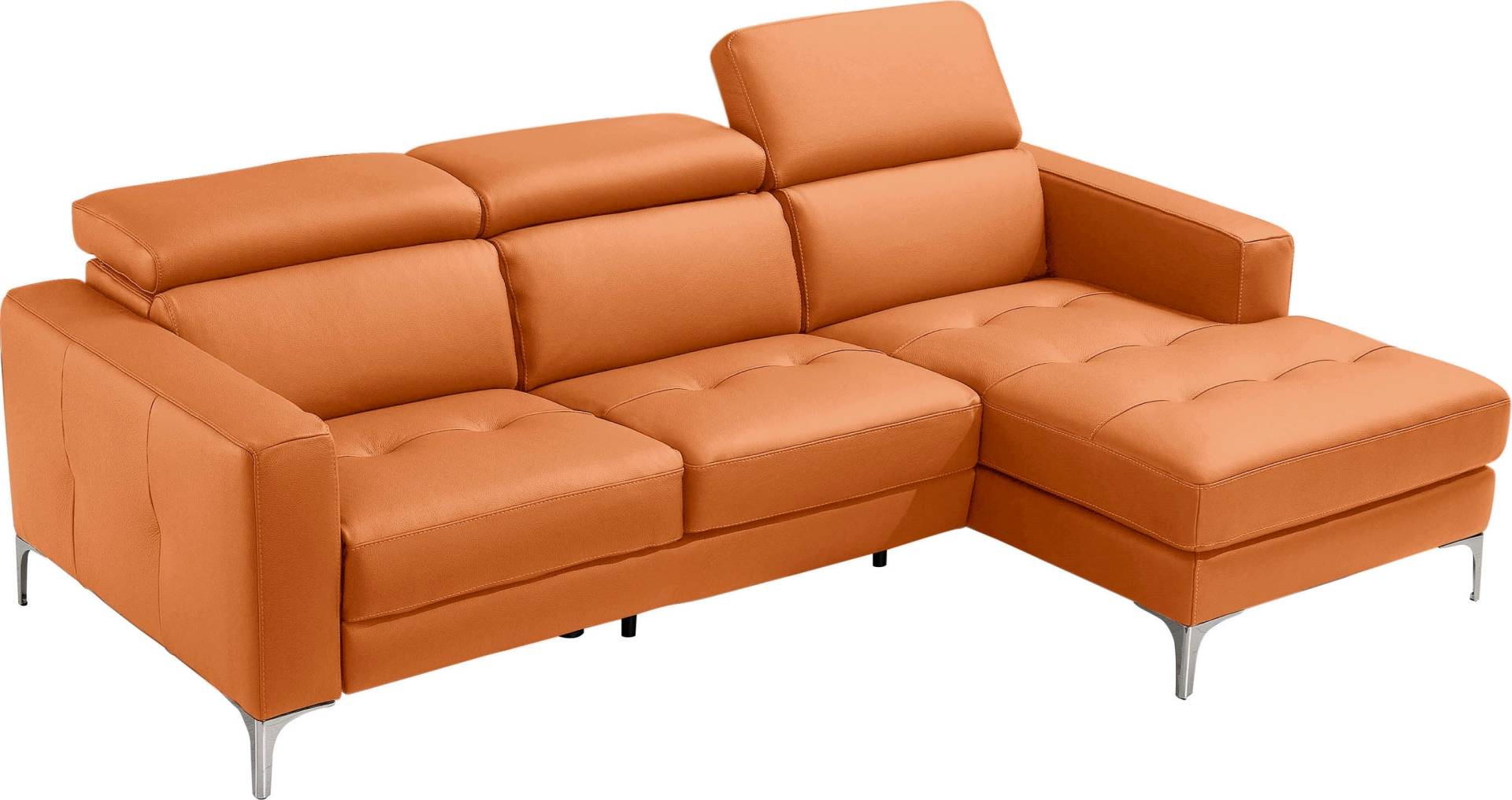 Egoitaliano Ecksofa »Matt, erstklassiger Sitzkomfort, aufwendige Detailverarbeitung, L-Form«, mit verstellbaren Kopfteilen zum Relaxen Egoitaliano Ecksofa »Matt, erstklassiger Sitzkomfort, aufwendige Detailverarbeitung, L-Form«, mit verstellbaren Kopfteilen zum Relaxen von Egoitaliano