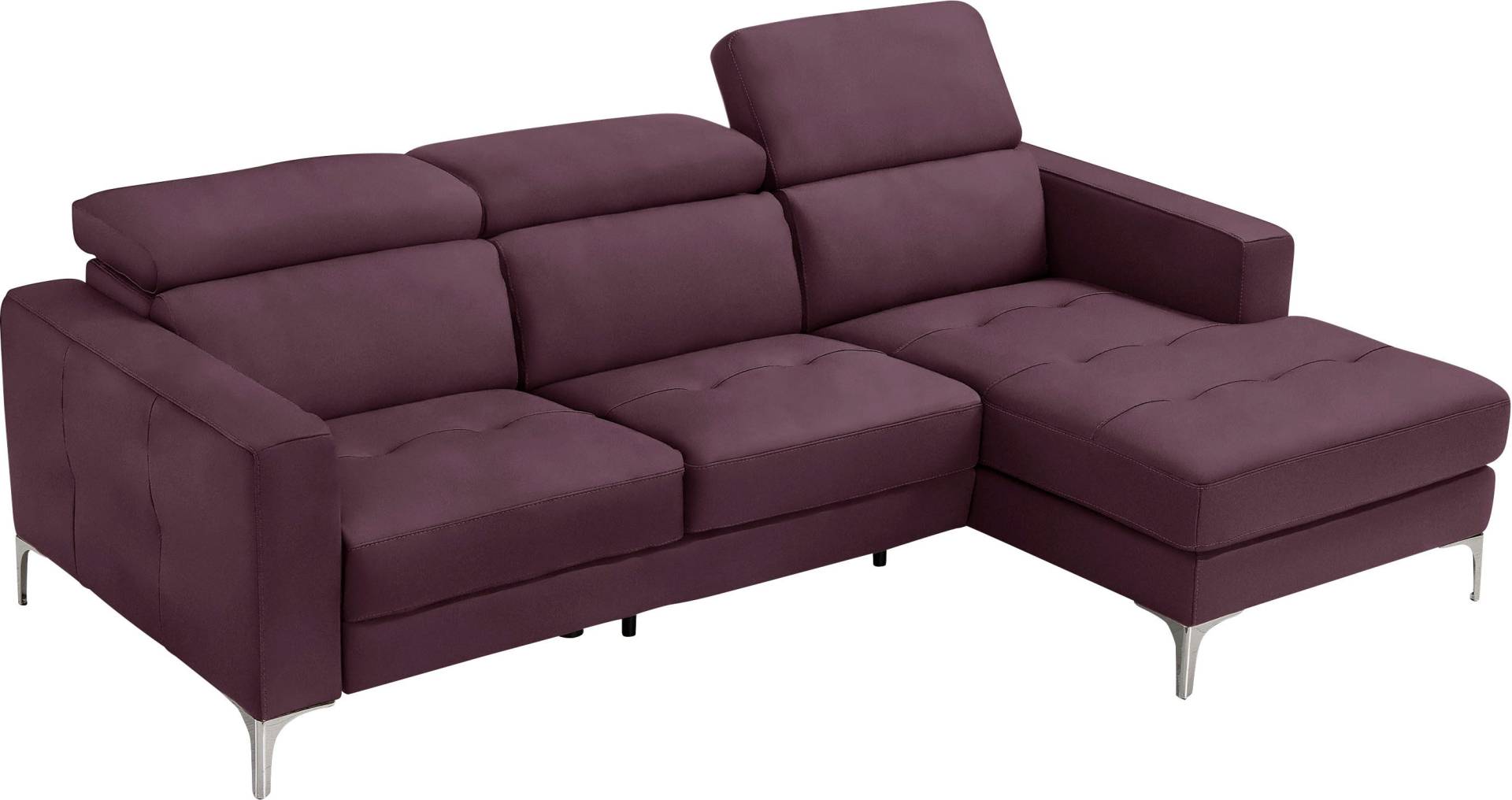 Egoitaliano Ecksofa »Matt, erstklassiger Sitzkomfort, aufwendige Detailverarbeitung, L-Form«, mit verstellbaren Kopfteilen zum Relaxen Egoitaliano Ecksofa »Matt, erstklassiger Sitzkomfort, aufwendige Detailverarbeitung, L-Form«, mit verstellbaren Kopfteilen zum Relaxen von Egoitaliano