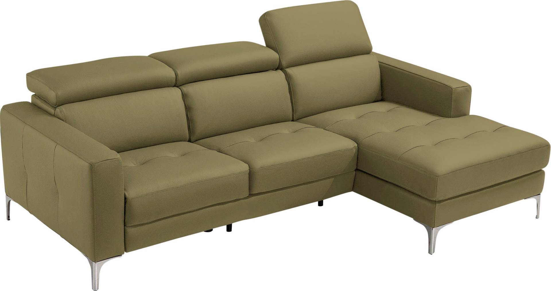 Egoitaliano Ecksofa »Matt, erstklassiger Sitzkomfort, aufwendige Detailverarbeitung, L-Form«, mit verstellbaren Kopfteilen zum Relaxen Egoitaliano Ecksofa »Matt, erstklassiger Sitzkomfort, aufwendige Detailverarbeitung, L-Form«, mit verstellbaren Kopfteilen zum Relaxen von Egoitaliano