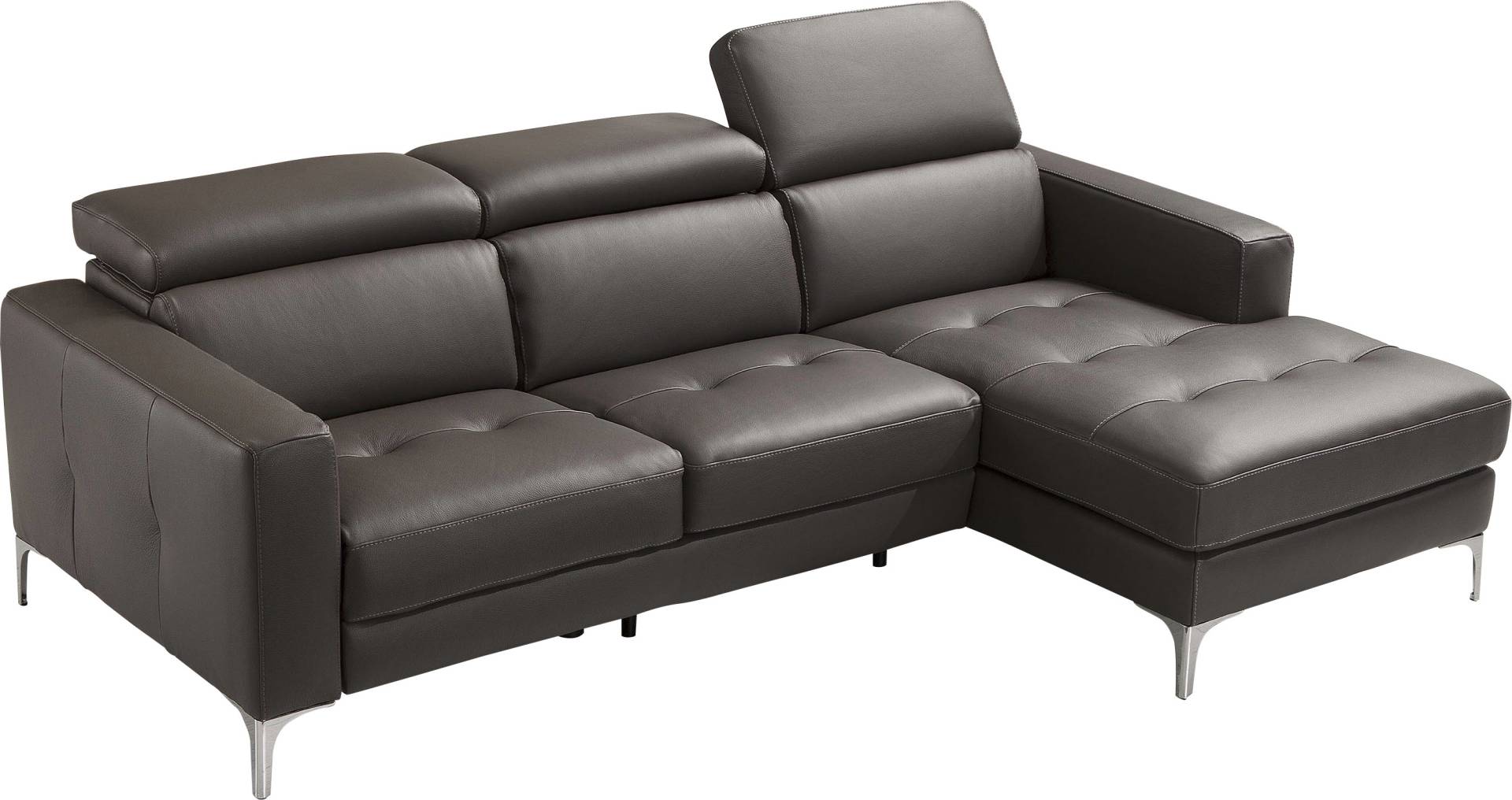 Egoitaliano Ecksofa »Matt, erstklassiger Sitzkomfort, aufwendige Detailverarbeitung, L-Form«, mit verstellbaren Kopfteilen zum Relaxen Egoitaliano Ecksofa »Matt, erstklassiger Sitzkomfort, aufwendige Detailverarbeitung, L-Form«, mit verstellbaren Kopfteilen zum Relaxen von Egoitaliano