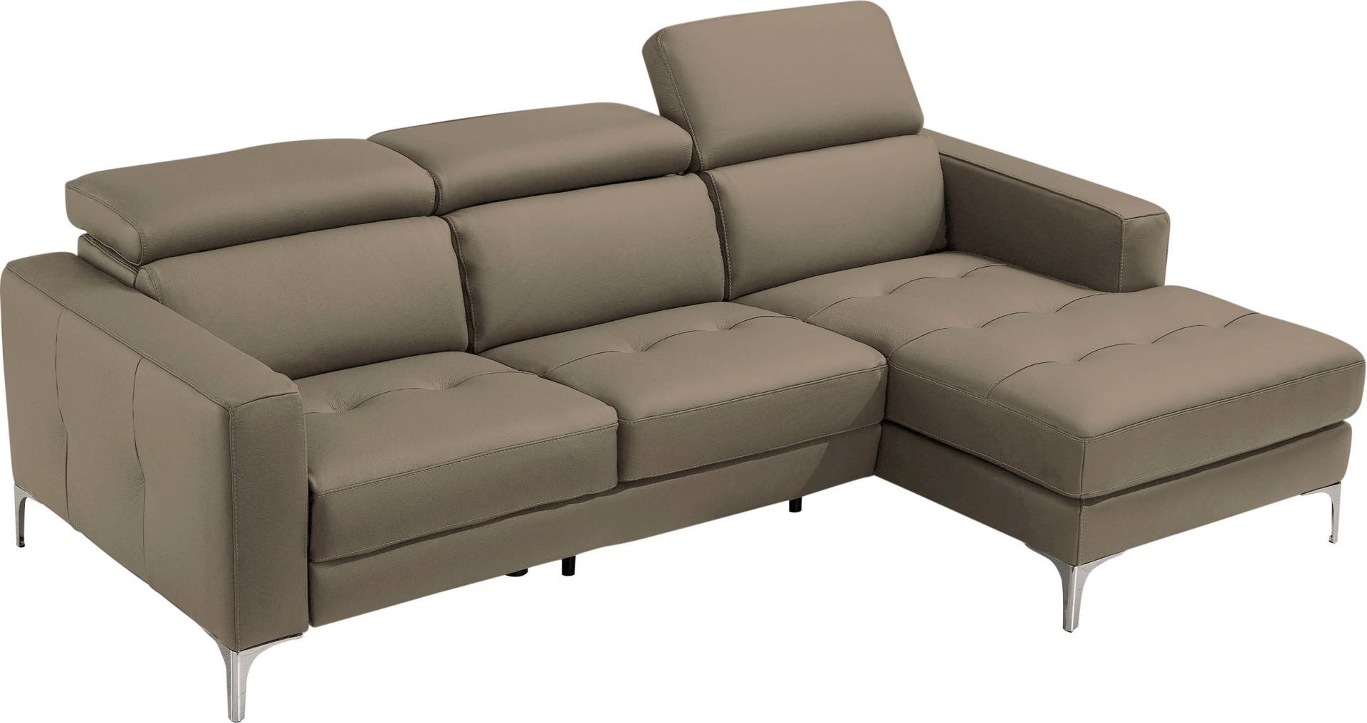 Egoitaliano Ecksofa »Matt, erstklassiger Sitzkomfort, aufwendige Detailverarbeitung, L-Form«, mit verstellbaren Kopfteilen zum Relaxen Egoitaliano Ecksofa »Matt, erstklassiger Sitzkomfort, aufwendige Detailverarbeitung, L-Form«, mit verstellbaren Kopfteilen zum Relaxen von Egoitaliano