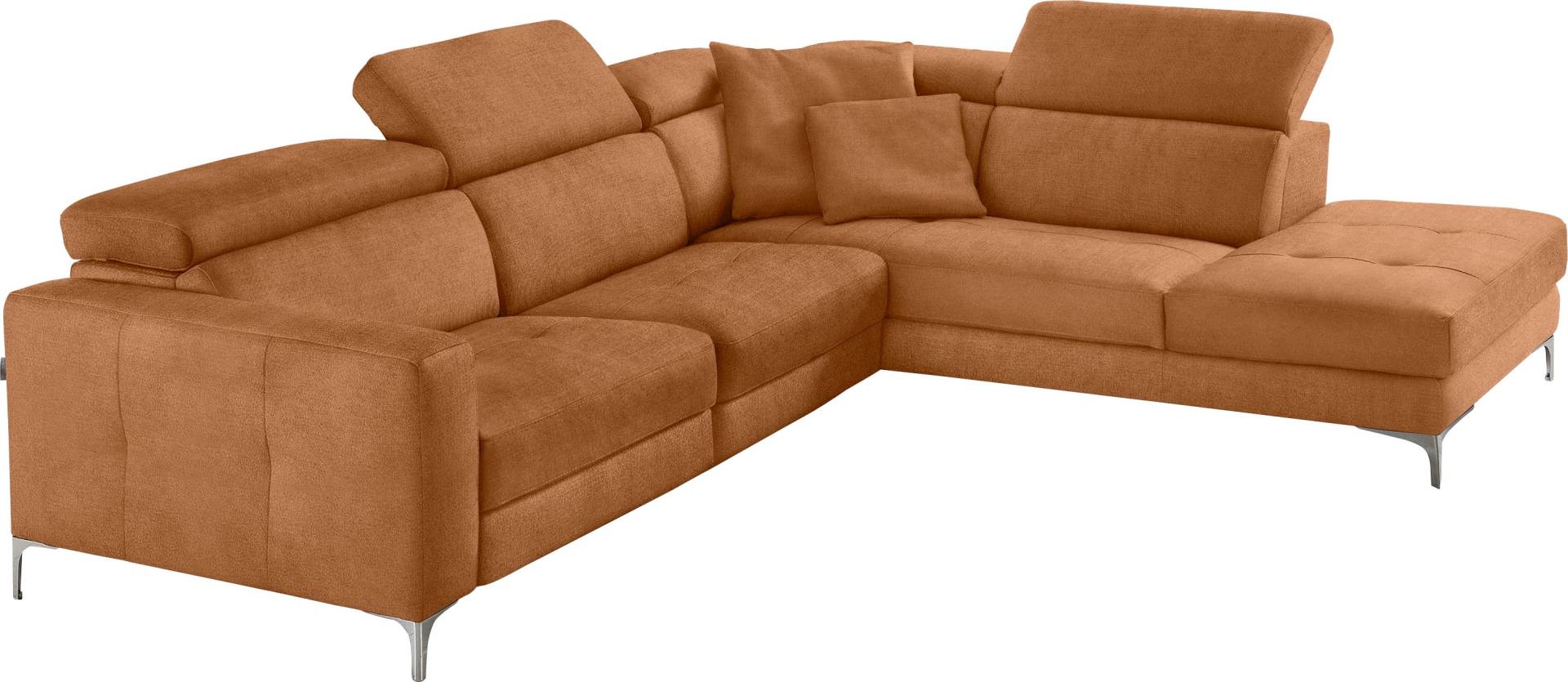 Egoitaliano Ecksofa »Matt, hoher Sitzkomfort und aufwendige Detailverarbeitung, L-Form«, mit Ottomane, inkl. verstellbarer Kopfteile zum Relaxen Egoitaliano Ecksofa »Matt, hoher Sitzkomfort und aufwendige Detailverarbeitung, L-Form«, mit Ottomane, inkl. verstellbarer Kopfteile zum Relaxen von Egoitaliano
