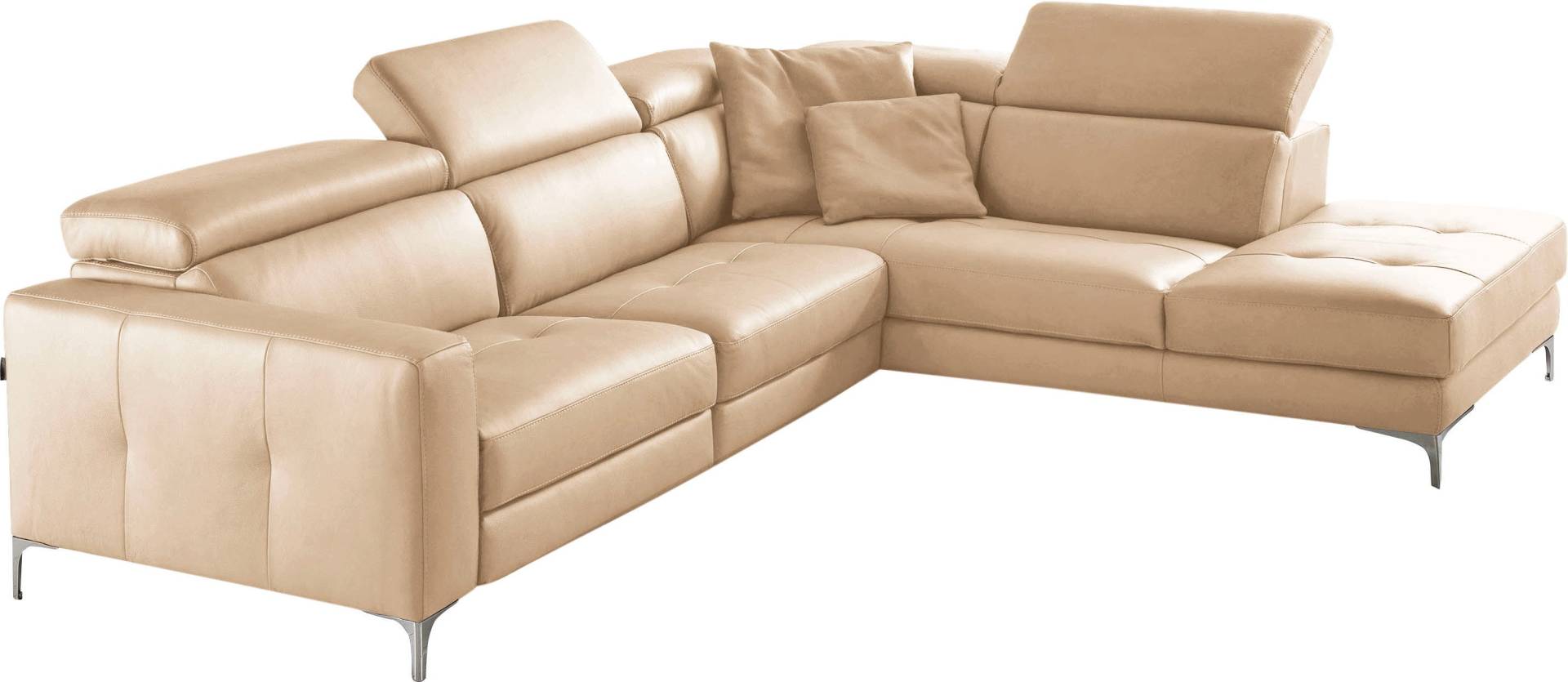 Egoitaliano Ecksofa »Matt, hoher Sitzkomfort und aufwendige Detailverarbeitung, L-Form«, mit Ottomane, inkl. verstellbarer Kopfteile zum Relaxen Egoitaliano Ecksofa »Matt, hoher Sitzkomfort und aufwendige Detailverarbeitung, L-Form«, mit Ottomane, inkl. verstellbarer Kopfteile zum Relaxen von Egoitaliano