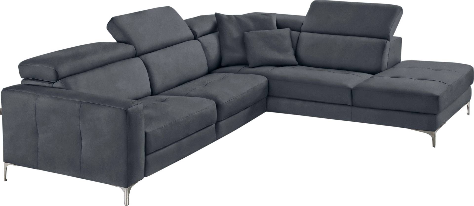 Egoitaliano Ecksofa »Matt, hoher Sitzkomfort und aufwendige Detailverarbeitung, L-Form«, mit Ottomane, inkl. verstellbarer Kopfteile zum Relaxen Egoitaliano Ecksofa »Matt, hoher Sitzkomfort und aufwendige Detailverarbeitung, L-Form«, mit Ottomane, inkl. verstellbarer Kopfteile zum Relaxen von Egoitaliano