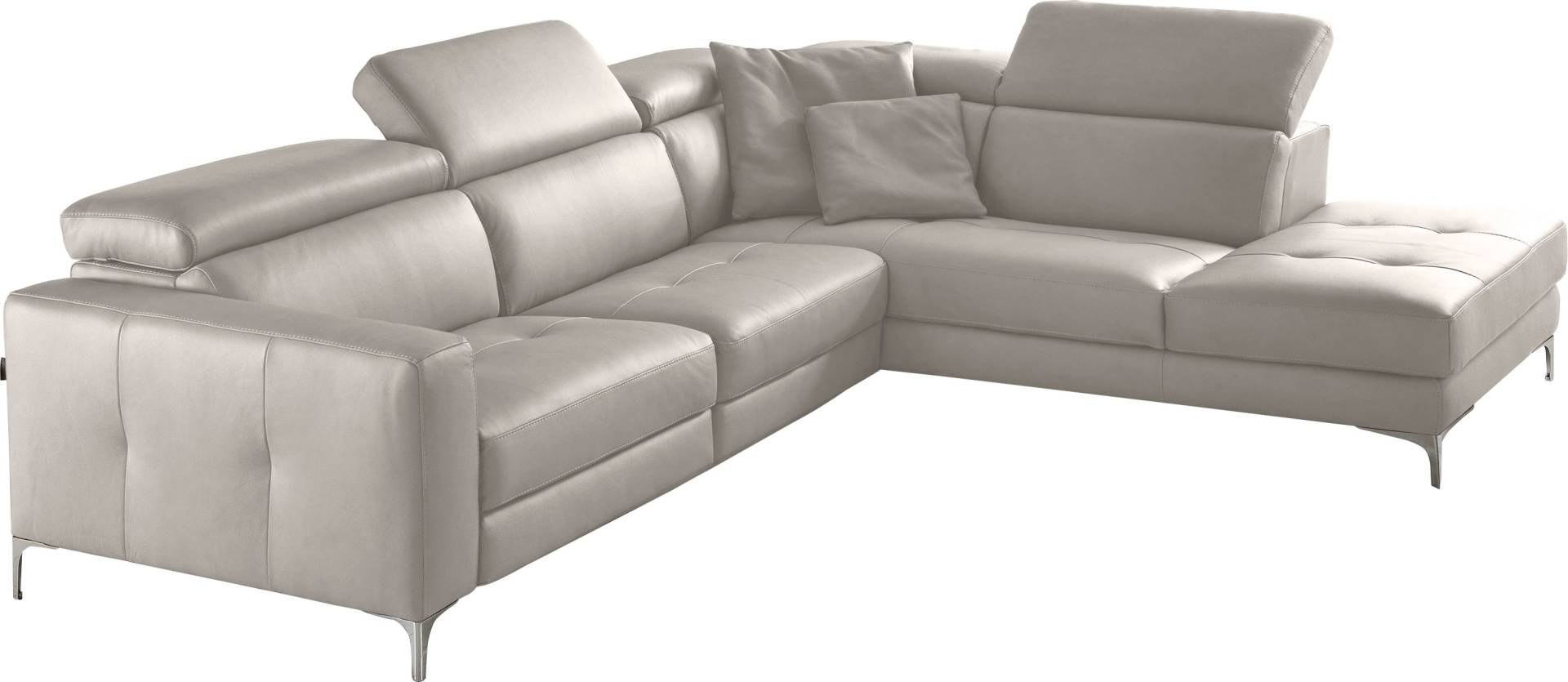 Egoitaliano Ecksofa »Matt, hoher Sitzkomfort und aufwendige Detailverarbeitung, L-Form«, mit Ottomane, inkl. verstellbarer Kopfteile zum Relaxen Egoitaliano Ecksofa »Matt, hoher Sitzkomfort und aufwendige Detailverarbeitung, L-Form«, mit Ottomane, inkl. verstellbarer Kopfteile zum Relaxen von Egoitaliano