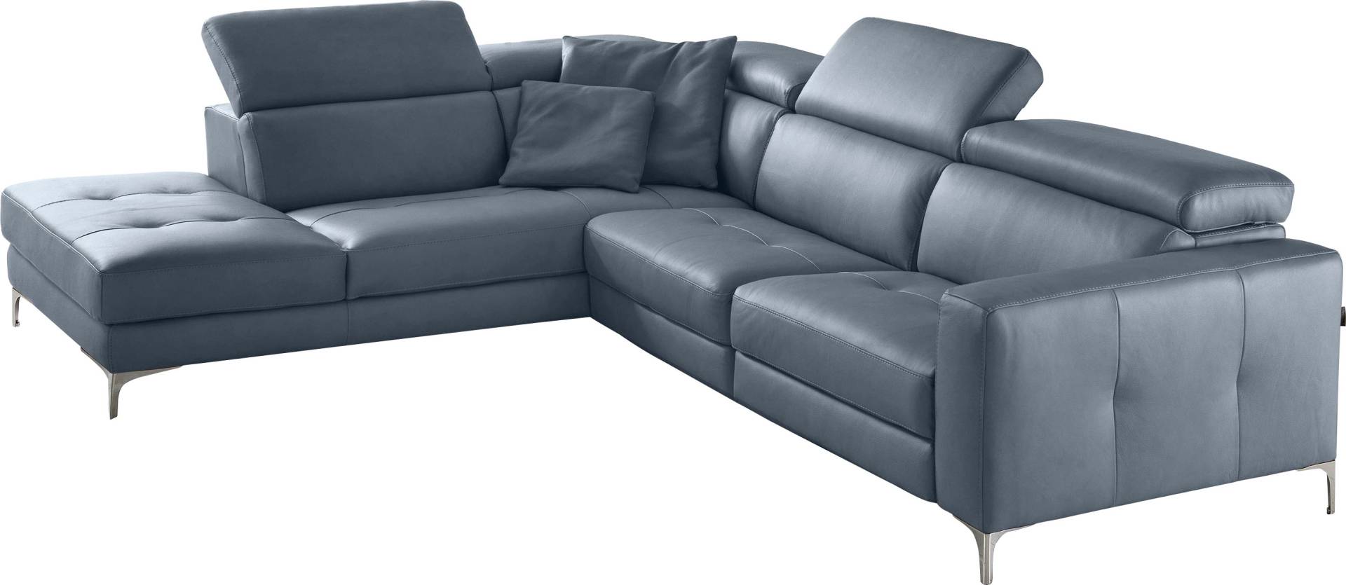 Egoitaliano Ecksofa »Matt, hoher Sitzkomfort und aufwendige Detailverarbeitung, L-Form«, mit Ottomane, inkl. verstellbarer Kopfteile zum Relaxen Egoitaliano Ecksofa »Matt, hoher Sitzkomfort und aufwendige Detailverarbeitung, L-Form«, mit Ottomane, inkl. verstellbarer Kopfteile zum Relaxen von Egoitaliano