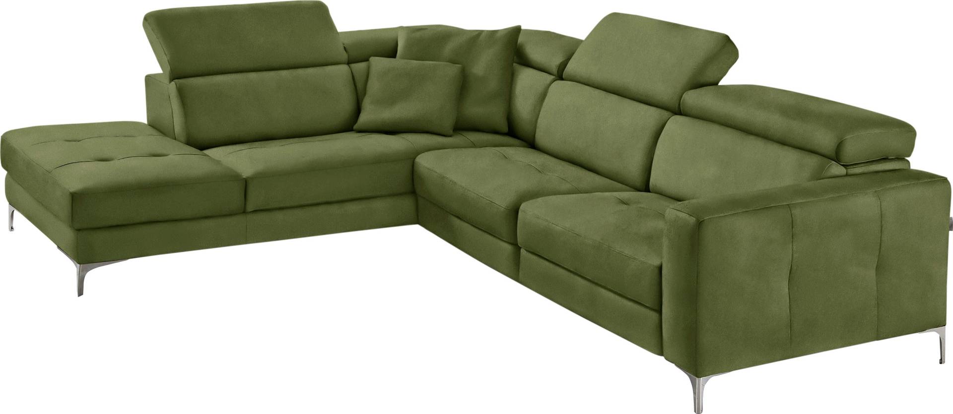 Egoitaliano Ecksofa »Matt, hoher Sitzkomfort und aufwendige Detailverarbeitung, L-Form«, mit Ottomane, inkl. verstellbarer Kopfteile zum Relaxen Egoitaliano Ecksofa »Matt, hoher Sitzkomfort und aufwendige Detailverarbeitung, L-Form«, mit Ottomane, inkl. verstellbarer Kopfteile zum Relaxen von Egoitaliano