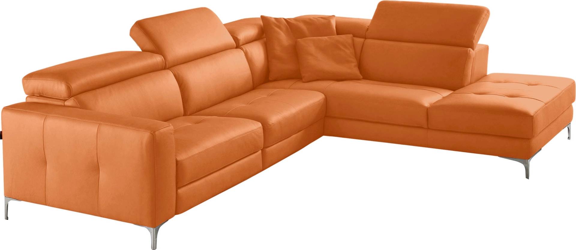 Egoitaliano Ecksofa »Matt, hoher Sitzkomfort und aufwendige Detailverarbeitung, L-Form«, mit Ottomane, inkl. verstellbarer Kopfteile zum Relaxen Egoitaliano Ecksofa »Matt, hoher Sitzkomfort und aufwendige Detailverarbeitung, L-Form«, mit Ottomane, inkl. verstellbarer Kopfteile zum Relaxen von Egoitaliano