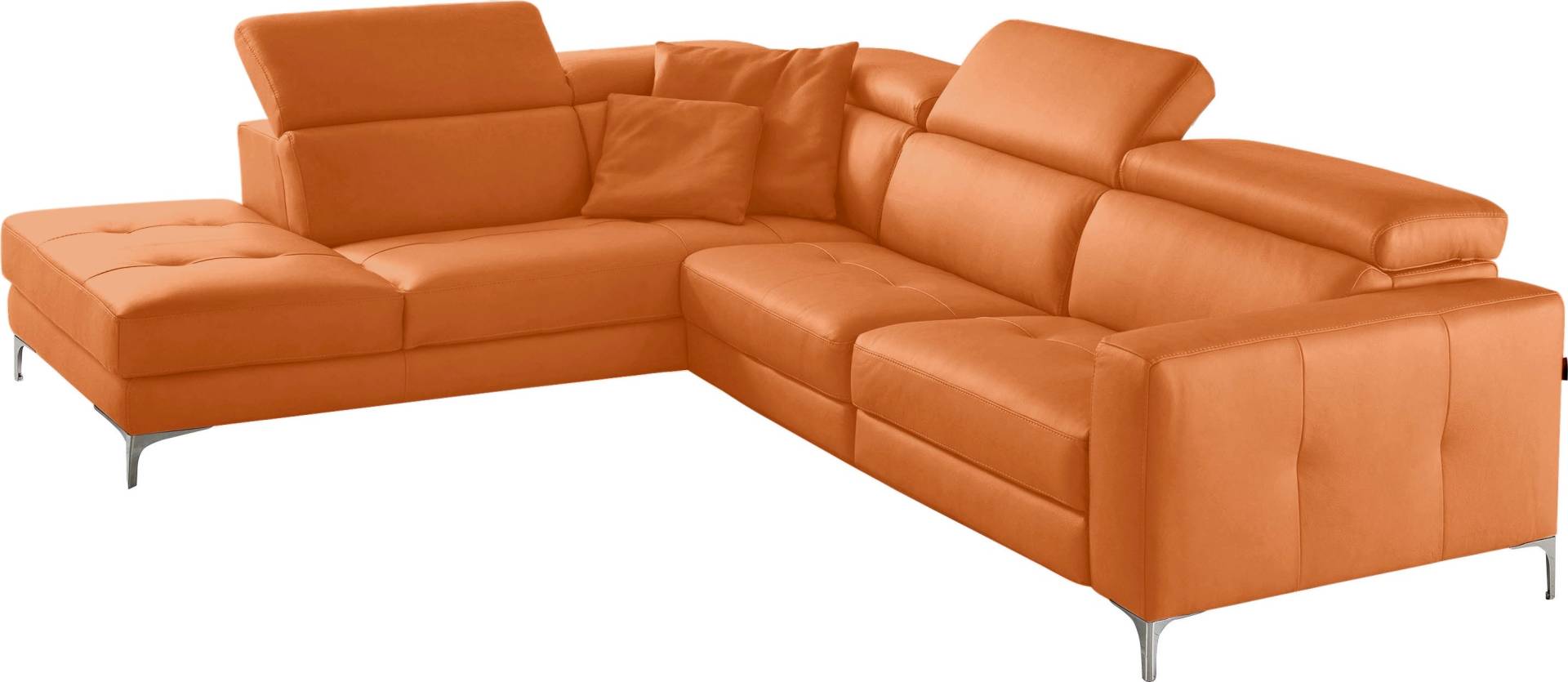 Egoitaliano Ecksofa »Matt, hoher Sitzkomfort und aufwendige Detailverarbeitung, L-Form«, mit Ottomane, inkl. verstellbarer Kopfteile zum Relaxen Egoitaliano Ecksofa »Matt, hoher Sitzkomfort und aufwendige Detailverarbeitung, L-Form«, mit Ottomane, inkl. verstellbarer Kopfteile zum Relaxen von Egoitaliano