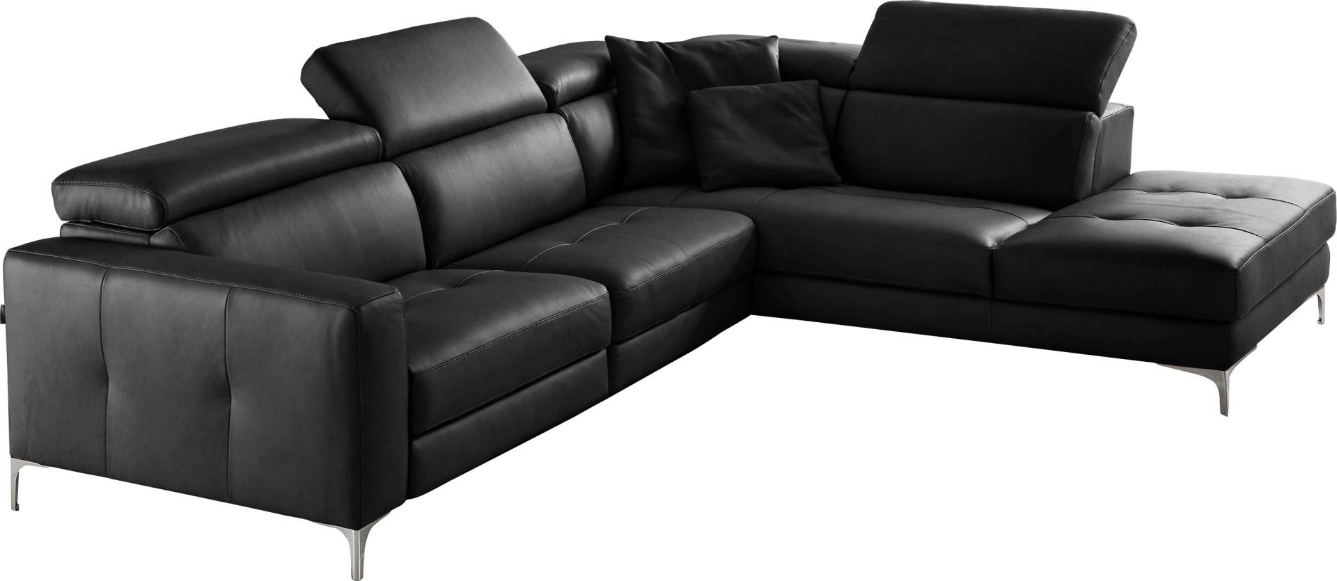 Egoitaliano Ecksofa »Matt, hoher Sitzkomfort und aufwendige Detailverarbeitung, L-Form«, mit Ottomane, inkl. verstellbarer Kopfteile zum Relaxen Egoitaliano Ecksofa »Matt, hoher Sitzkomfort und aufwendige Detailverarbeitung, L-Form«, mit Ottomane, inkl. verstellbarer Kopfteile zum Relaxen von Egoitaliano
