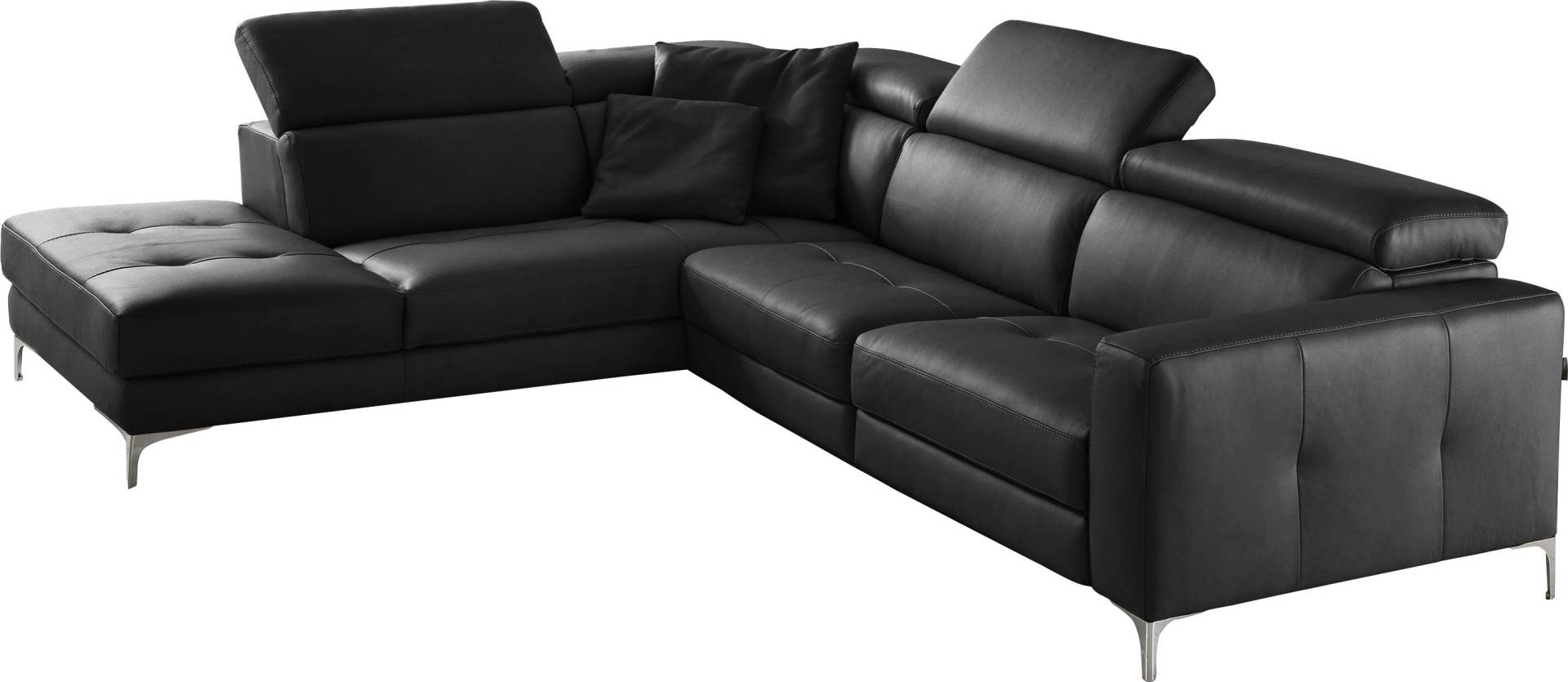 Egoitaliano Ecksofa »Matt, hoher Sitzkomfort und aufwendige Detailverarbeitung, L-Form«, mit Ottomane, inkl. verstellbarer Kopfteile zum Relaxen Egoitaliano Ecksofa »Matt, hoher Sitzkomfort und aufwendige Detailverarbeitung, L-Form«, mit Ottomane, inkl. verstellbarer Kopfteile zum Relaxen von Egoitaliano