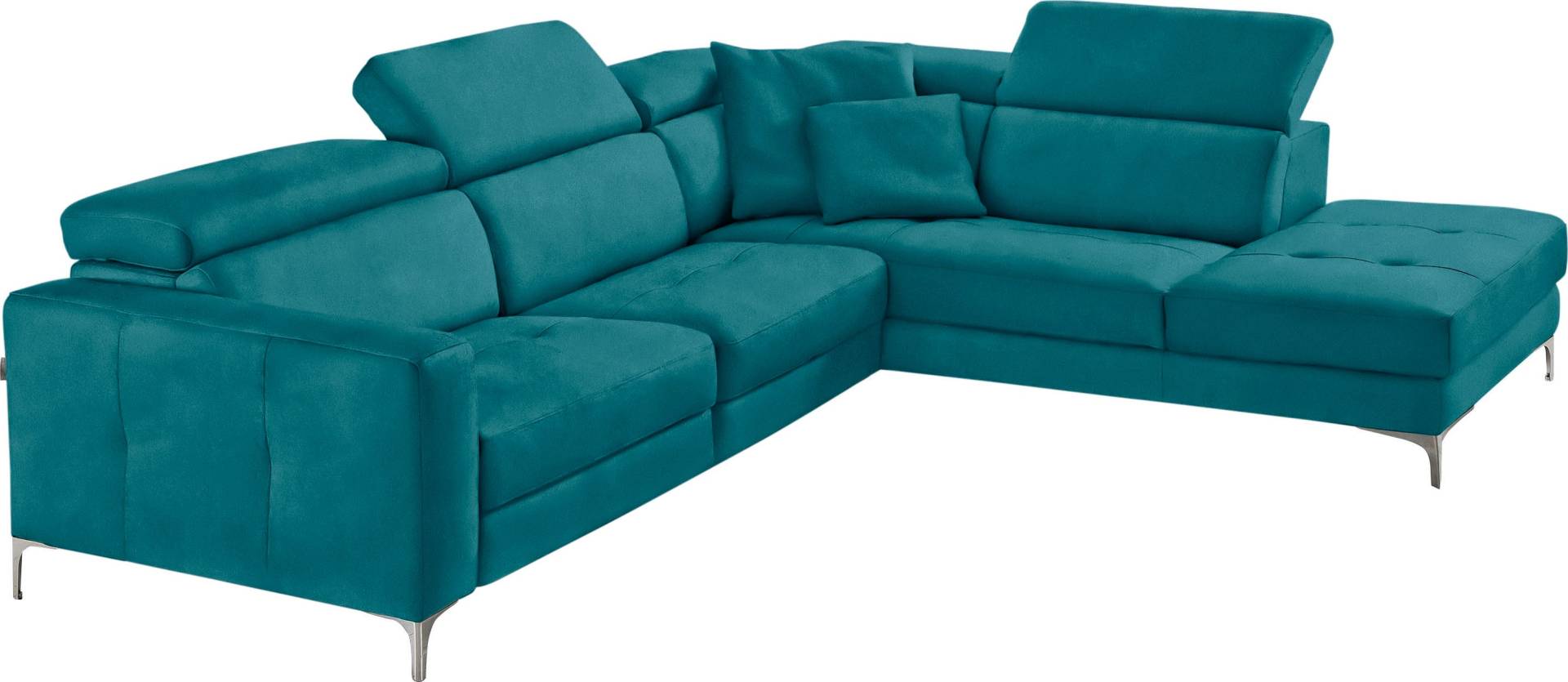 Egoitaliano Ecksofa »Matt, hoher Sitzkomfort und aufwendige Detailverarbeitung, L-Form«, mit Ottomane, inkl. verstellbarer Kopfteile zum Relaxen Egoitaliano Ecksofa »Matt, hoher Sitzkomfort und aufwendige Detailverarbeitung, L-Form«, mit Ottomane, inkl. verstellbarer Kopfteile zum Relaxen von Egoitaliano