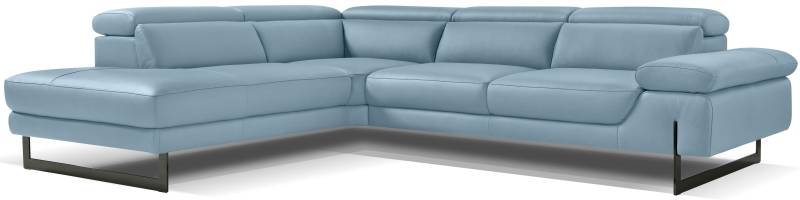 Egoitaliano Ecksofa »Queenie, extravagantes Sofa mit erstklassigem Sitzkomfort«, mit verstellbarer Armlehne und Kopfteilen für Wohlfühlkomfort von Egoitaliano