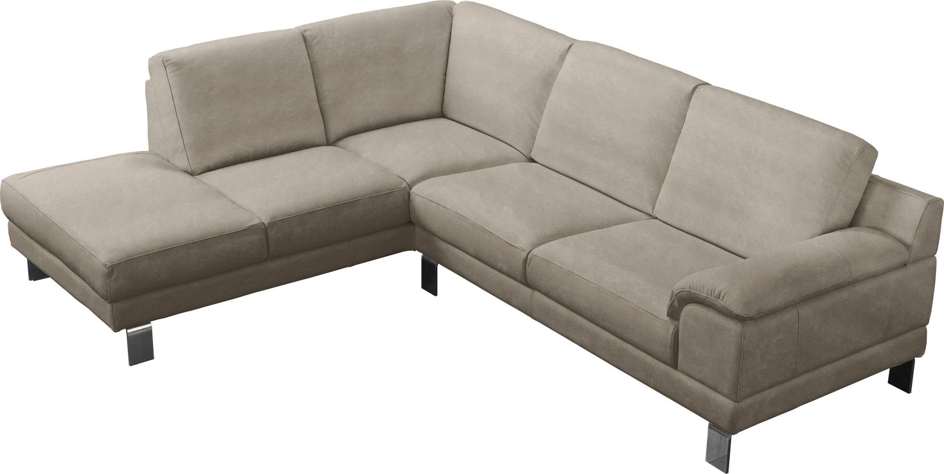Egoitaliano Ecksofa »Shakira, Design und Sitzkomfort auf hohem Niveau, tolle Details«, mit Ottomane, L-Form, elegante Metallfüsse Egoitaliano Ecksofa »Shakira, Design und Sitzkomfort auf hohem Niveau, tolle Details«, mit Ottomane, L-Form, elegante Metallfüsse von Egoitaliano