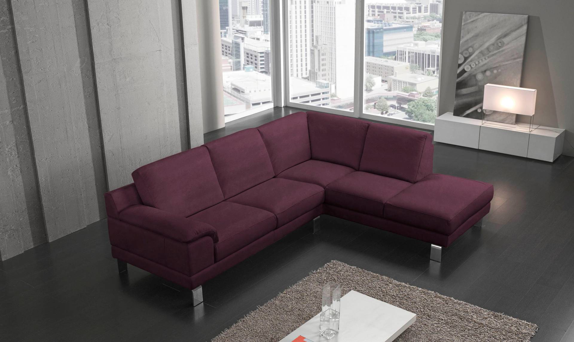 Egoitaliano Ecksofa »Shakira, Design und Sitzkomfort auf hohem Niveau, tolle Details«, mit Ottomane, L-Form, elegante Metallfüsse Egoitaliano Ecksofa »Shakira, Design und Sitzkomfort auf hohem Niveau, tolle Details«, mit Ottomane, L-Form, elegante Metallfüsse von Egoitaliano
