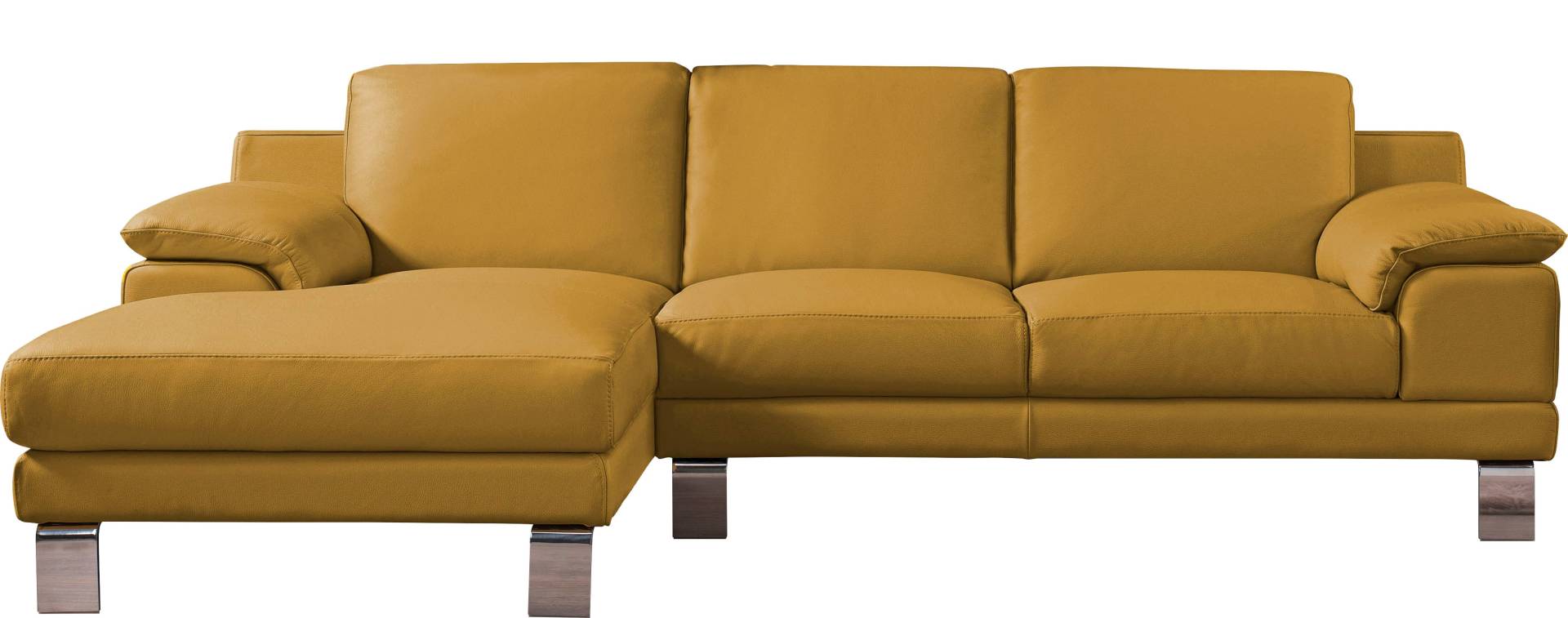 Egoitaliano Ecksofa »Shakira, Design und super Sitzkomfort auf hohem Niveau, tolle Details«, mit Recamiere, L-Form, edle Füsse Egoitaliano Ecksofa »Shakira, Design und super Sitzkomfort auf hohem Niveau, tolle Details«, mit Recamiere, L-Form, edle Füsse von Egoitaliano