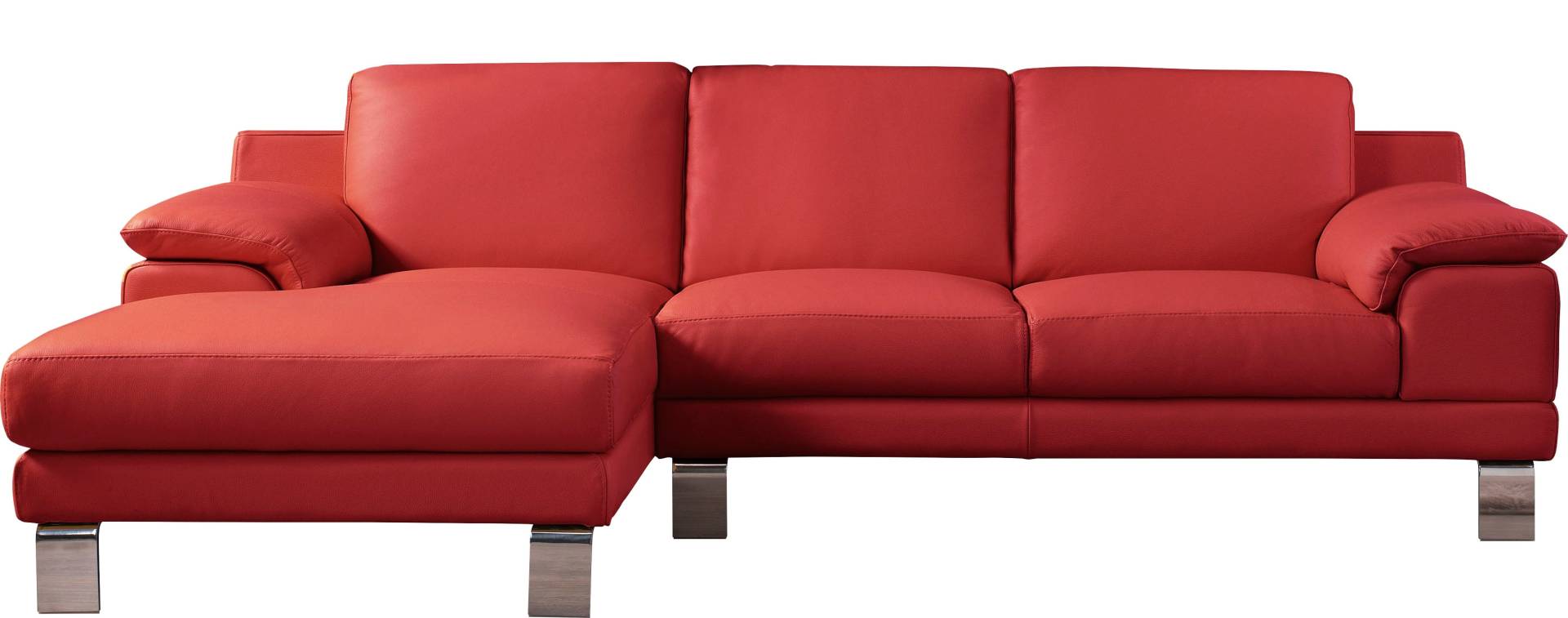 Egoitaliano Ecksofa »Shakira, Design und super Sitzkomfort auf hohem Niveau, tolle Details«, mit Recamiere, L-Form, edle Füsse Egoitaliano Ecksofa »Shakira, Design und super Sitzkomfort auf hohem Niveau, tolle Details«, mit Recamiere, L-Form, edle Füsse von Egoitaliano