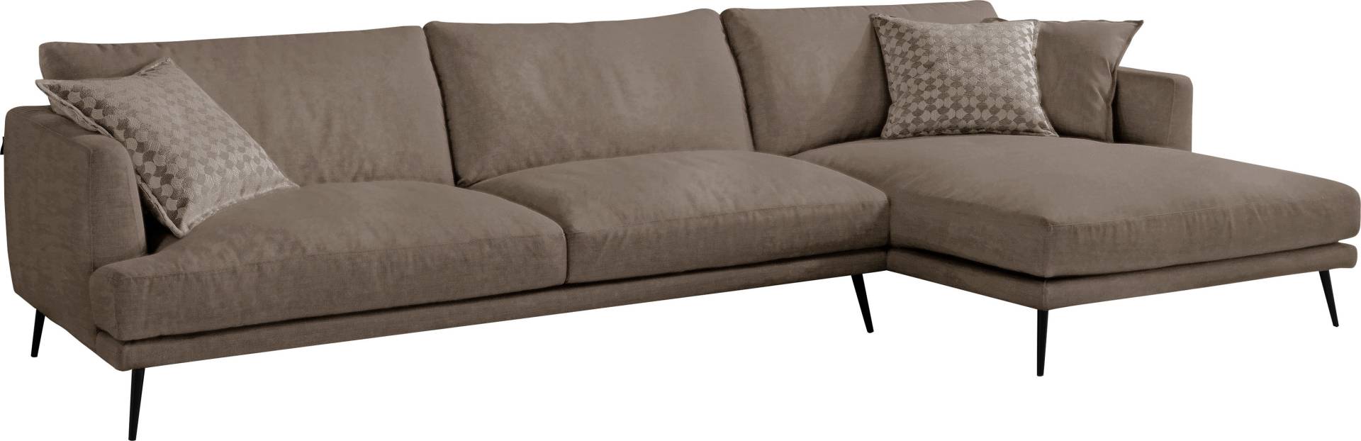 Egoitaliano Ecksofa »Sophia, Designsofa mit extrakomfortablem Sitzkomfort«, mit Daunenfederung, L-Form Egoitaliano Ecksofa »Sophia, Designsofa mit extrakomfortablem Sitzkomfort«, mit Daunenfederung, L-Form von Egoitaliano