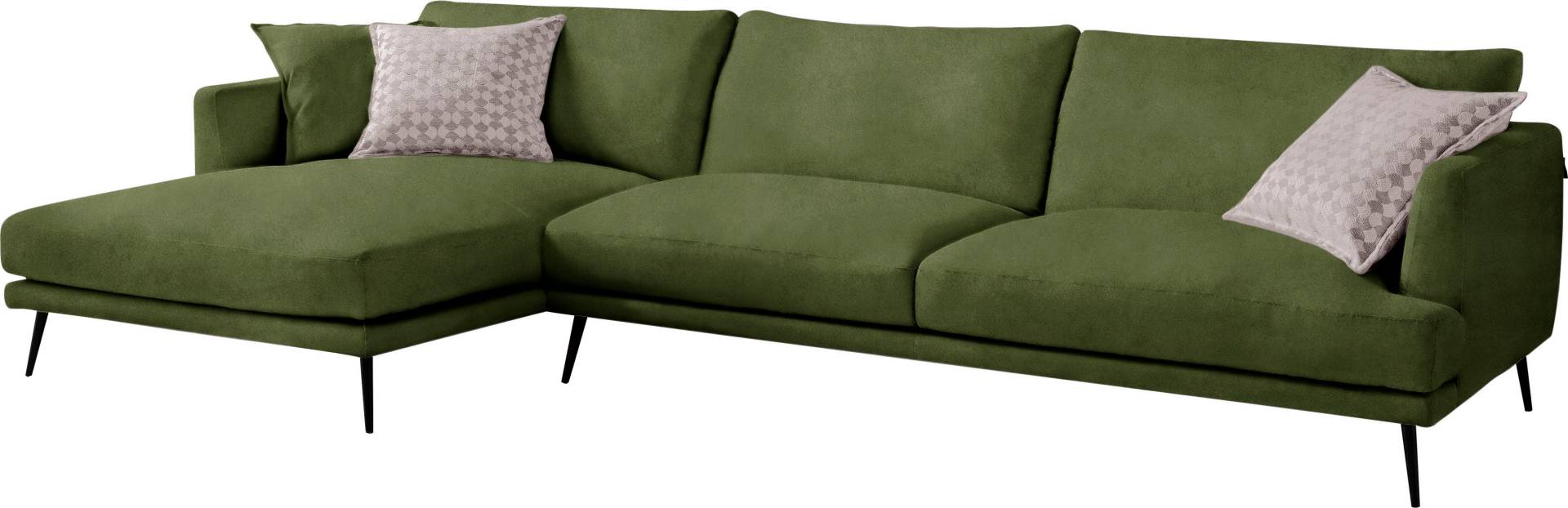Egoitaliano Ecksofa »Sophia, Designsofa mit extrakomfortablem Sitzkomfort«, mit Daunenfederung, L-Form Egoitaliano Ecksofa »Sophia, Designsofa mit extrakomfortablem Sitzkomfort«, mit Daunenfederung, L-Form von Egoitaliano