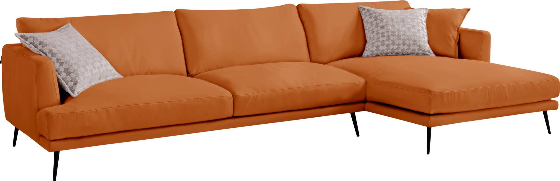 Egoitaliano Ecksofa »Sophia, Designsofa mit extrakomfortablem Sitzkomfort«, mit Daunenfederung, L-Form Egoitaliano Ecksofa »Sophia, Designsofa mit extrakomfortablem Sitzkomfort«, mit Daunenfederung, L-Form von Egoitaliano
