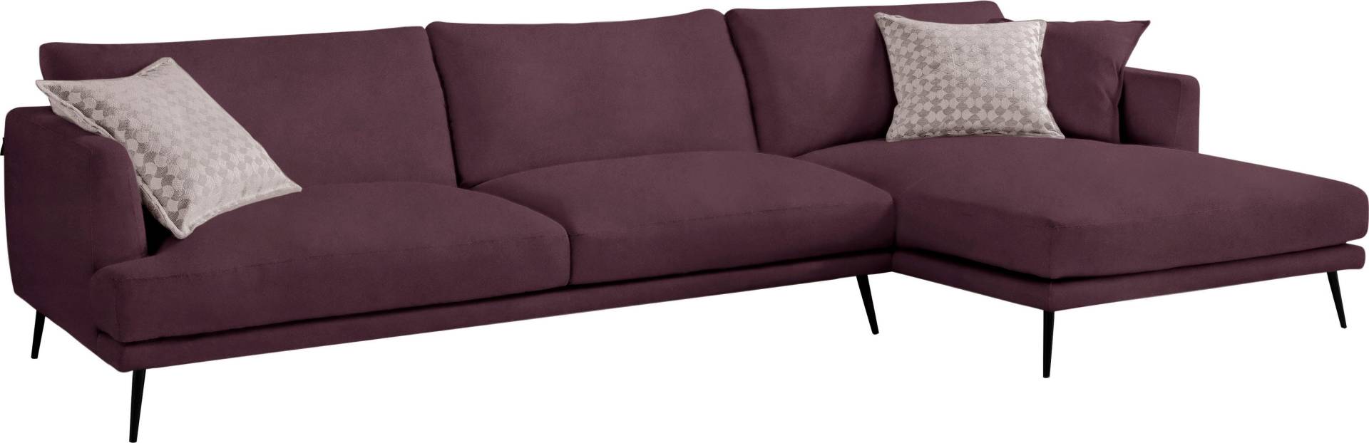 Egoitaliano Ecksofa »Sophia, Designsofa mit extrakomfortablem Sitzkomfort«, mit Daunenfederung, L-Form Egoitaliano Ecksofa »Sophia, Designsofa mit extrakomfortablem Sitzkomfort«, mit Daunenfederung, L-Form von Egoitaliano