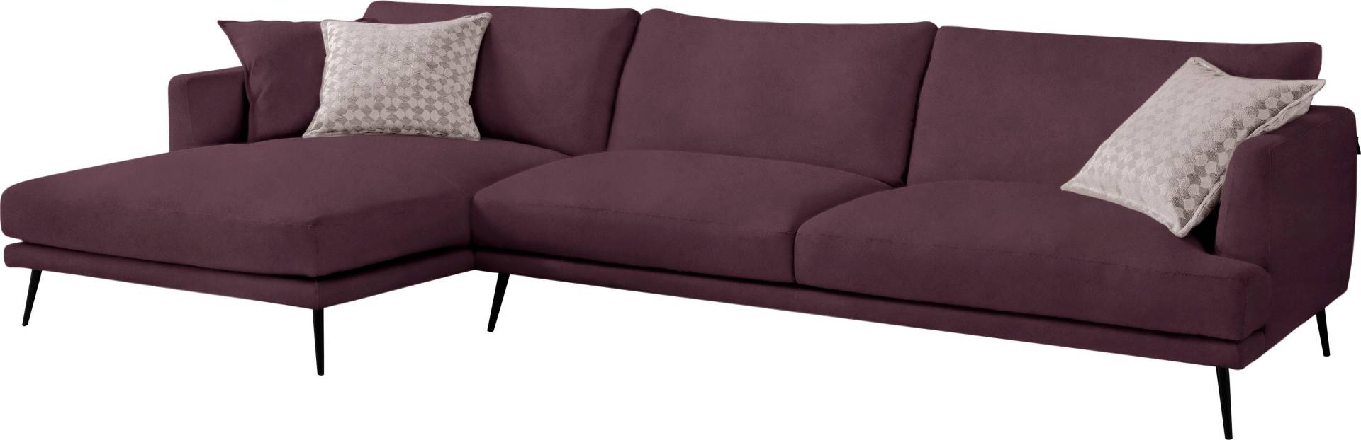 Egoitaliano Ecksofa »Sophia, Designsofa mit extrakomfortablem Sitzkomfort«, mit Daunenfederung, L-Form Egoitaliano Ecksofa »Sophia, Designsofa mit extrakomfortablem Sitzkomfort«, mit Daunenfederung, L-Form von Egoitaliano