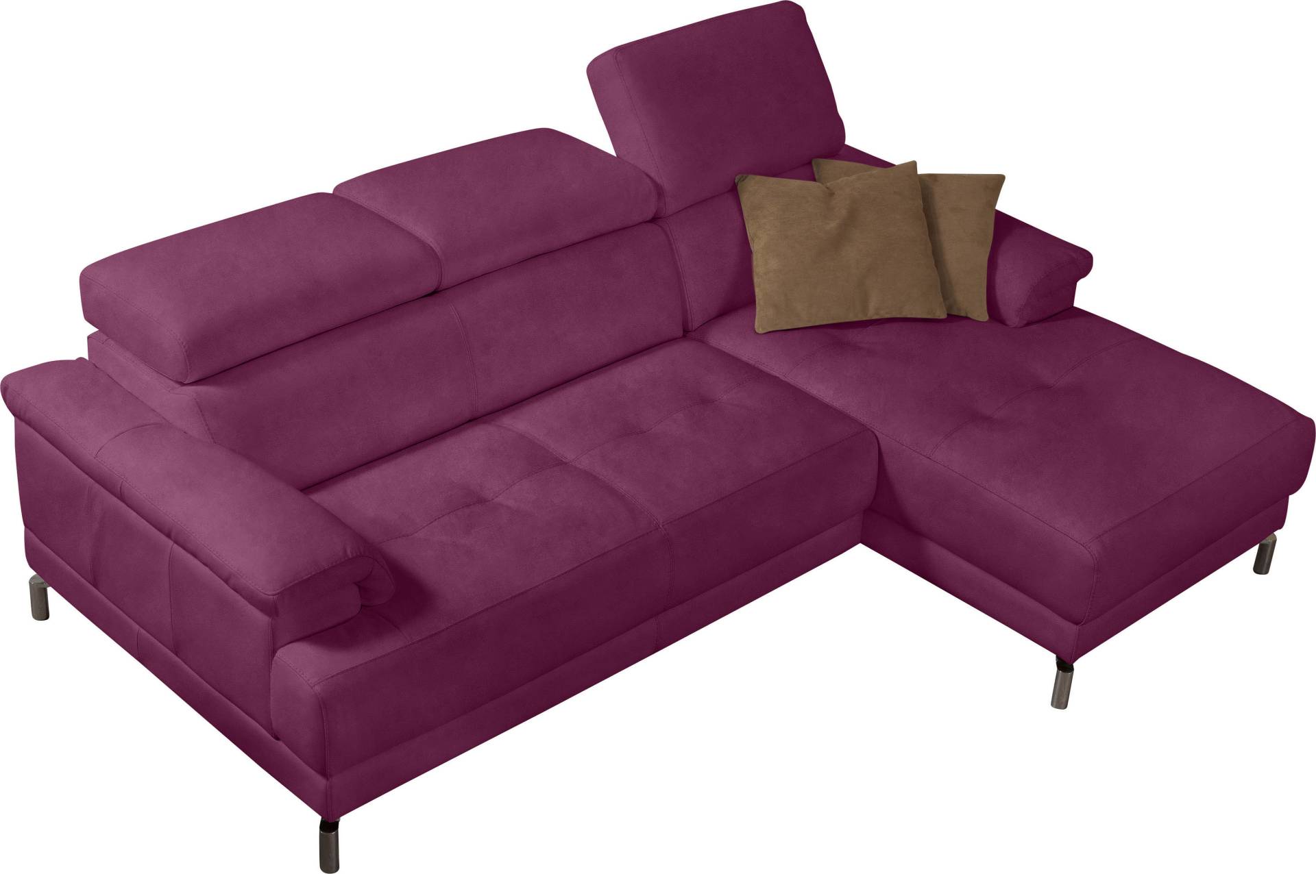 Egoitaliano Ecksofa »Soul, Design und Sitzkomfort auf hohem Niveau, tolle Details, L-Form«, mit Recamiere, inkl. Kopfteilverstellung Egoitaliano Ecksofa »Soul, Design und Sitzkomfort auf hohem Niveau, tolle Details, L-Form«, mit Recamiere, inkl. Kopfteilverstellung von Egoitaliano