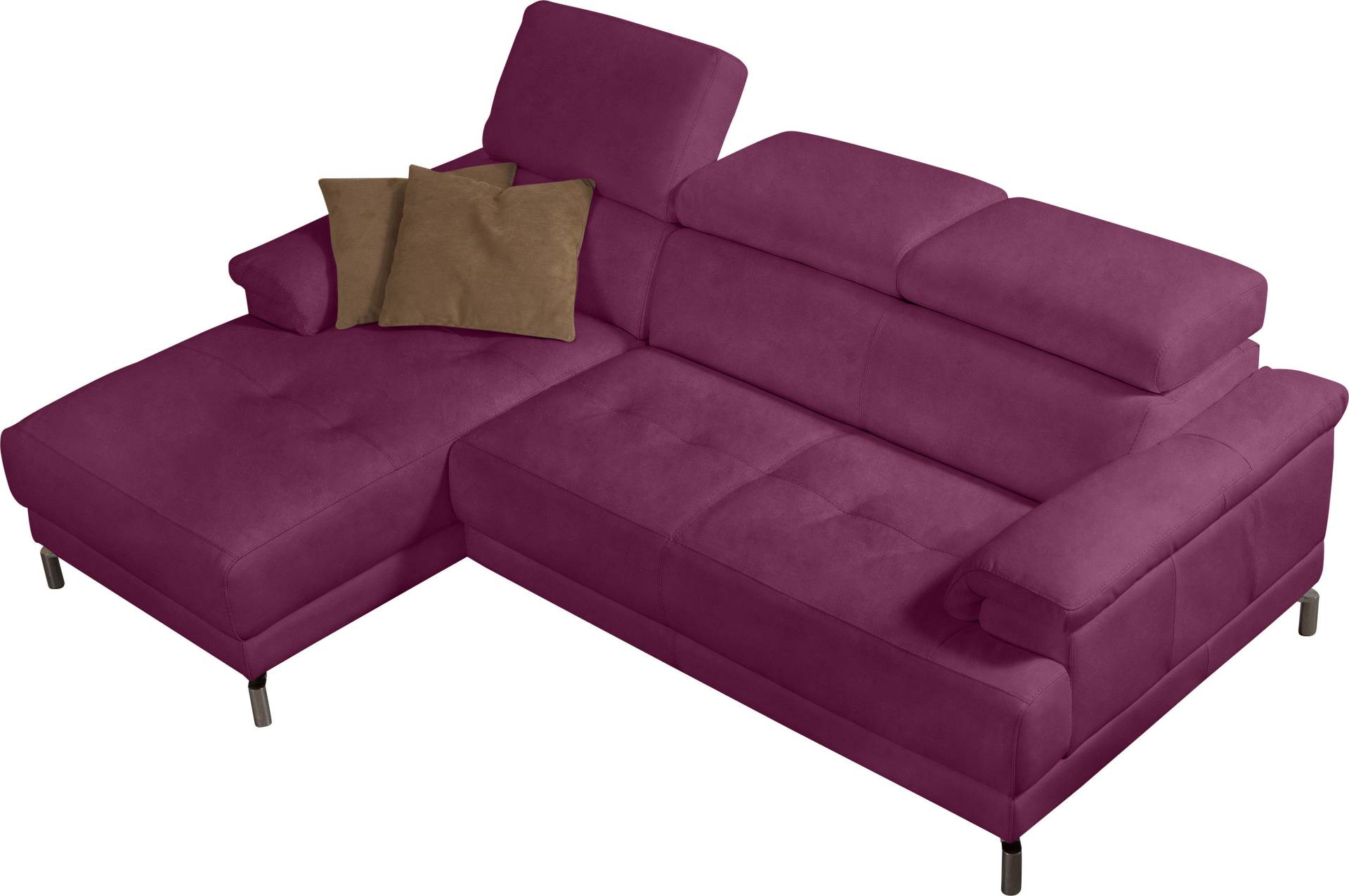 Egoitaliano Ecksofa »Soul, Design und Sitzkomfort auf hohem Niveau, tolle Details, L-Form«, mit Recamiere, inkl. Kopfteilverstellung Egoitaliano Ecksofa »Soul, Design und Sitzkomfort auf hohem Niveau, tolle Details, L-Form«, mit Recamiere, inkl. Kopfteilverstellung von Egoitaliano