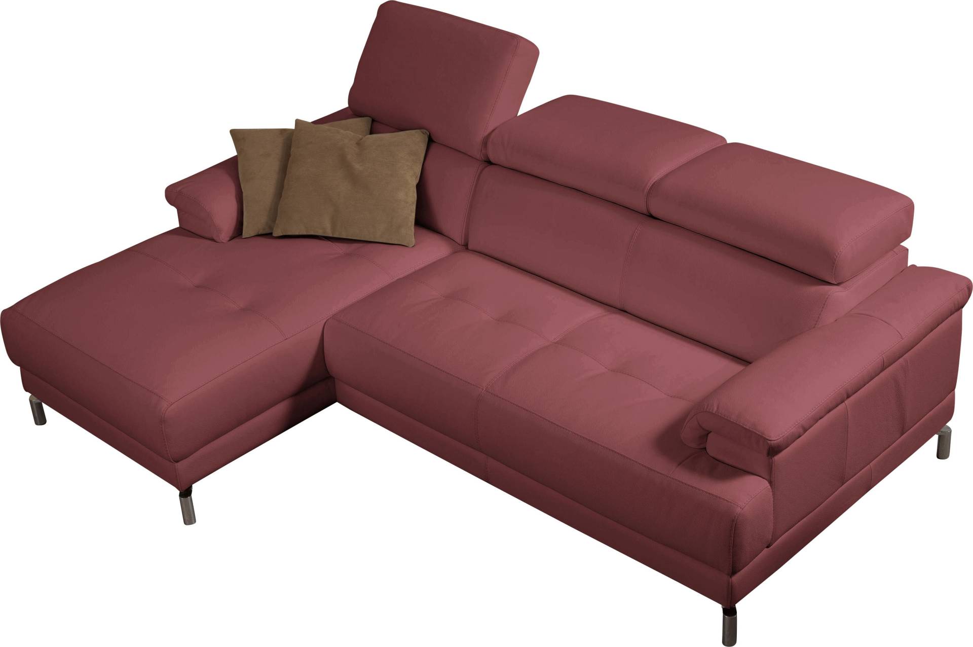 Egoitaliano Ecksofa »Soul, Design und Sitzkomfort auf hohem Niveau, tolle Details, L-Form«, mit Recamiere, inkl. Kopfteilverstellung Egoitaliano Ecksofa »Soul, Design und Sitzkomfort auf hohem Niveau, tolle Details, L-Form«, mit Recamiere, inkl. Kopfteilverstellung von Egoitaliano