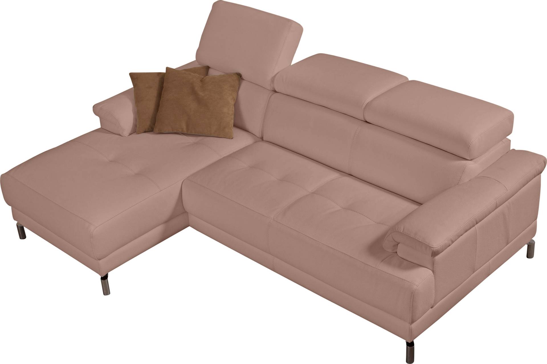 Egoitaliano Ecksofa »Soul, Design und Sitzkomfort auf hohem Niveau, tolle Details, L-Form«, mit Recamiere, inkl. Kopfteilverstellung Egoitaliano Ecksofa »Soul, Design und Sitzkomfort auf hohem Niveau, tolle Details, L-Form«, mit Recamiere, inkl. Kopfteilverstellung von Egoitaliano