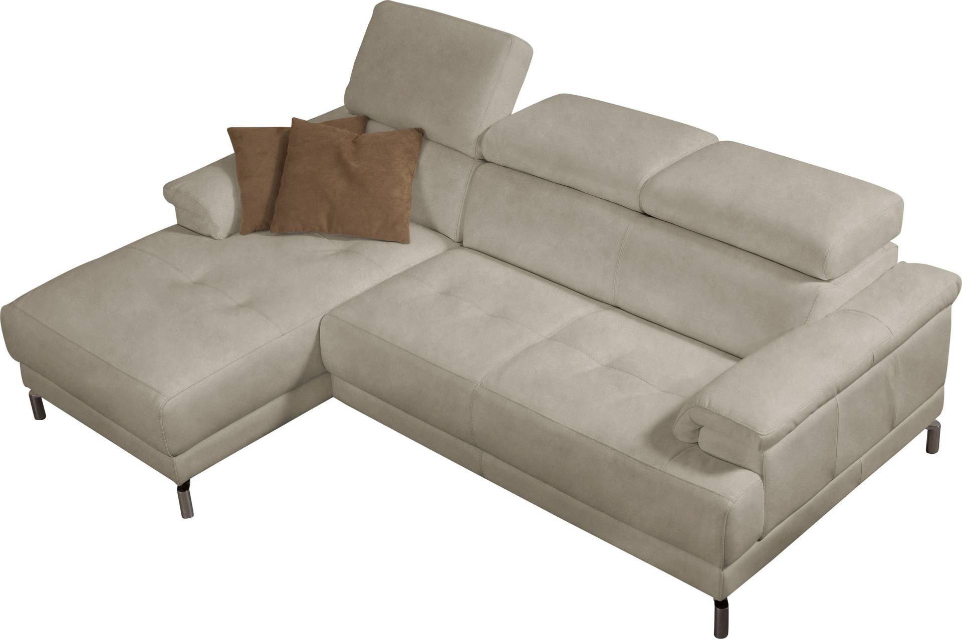 Egoitaliano Ecksofa »Soul, Design und Sitzkomfort auf hohem Niveau, tolle Details, L-Form«, mit Recamiere, inkl. Kopfteilverstellung Egoitaliano Ecksofa »Soul, Design und Sitzkomfort auf hohem Niveau, tolle Details, L-Form«, mit Recamiere, inkl. Kopfteilverstellung von Egoitaliano