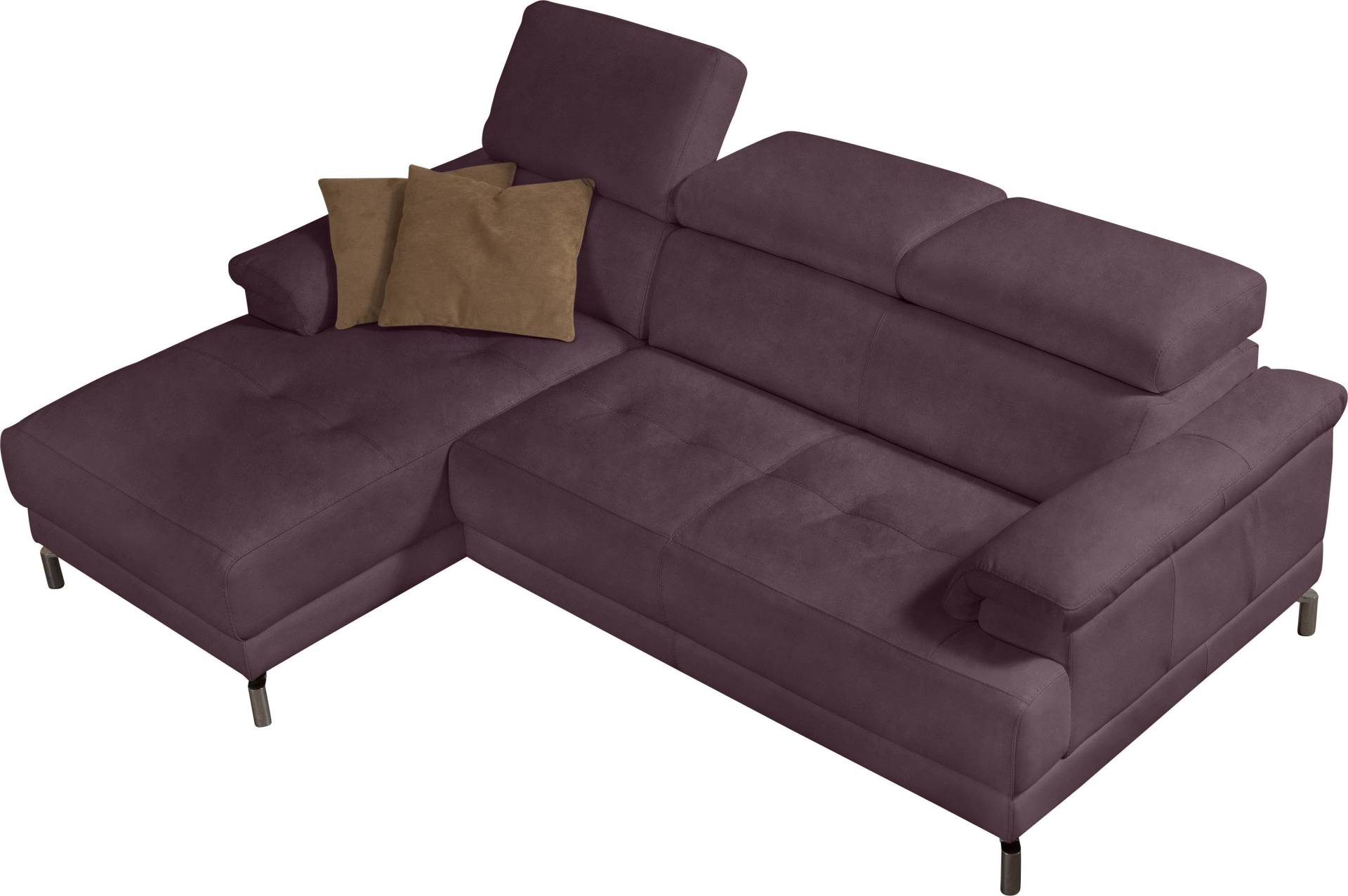 Egoitaliano Ecksofa »Soul, Design und Sitzkomfort auf hohem Niveau, tolle Details, L-Form«, mit Recamiere, inkl. Kopfteilverstellung Egoitaliano Ecksofa »Soul, Design und Sitzkomfort auf hohem Niveau, tolle Details, L-Form«, mit Recamiere, inkl. Kopfteilverstellung von Egoitaliano