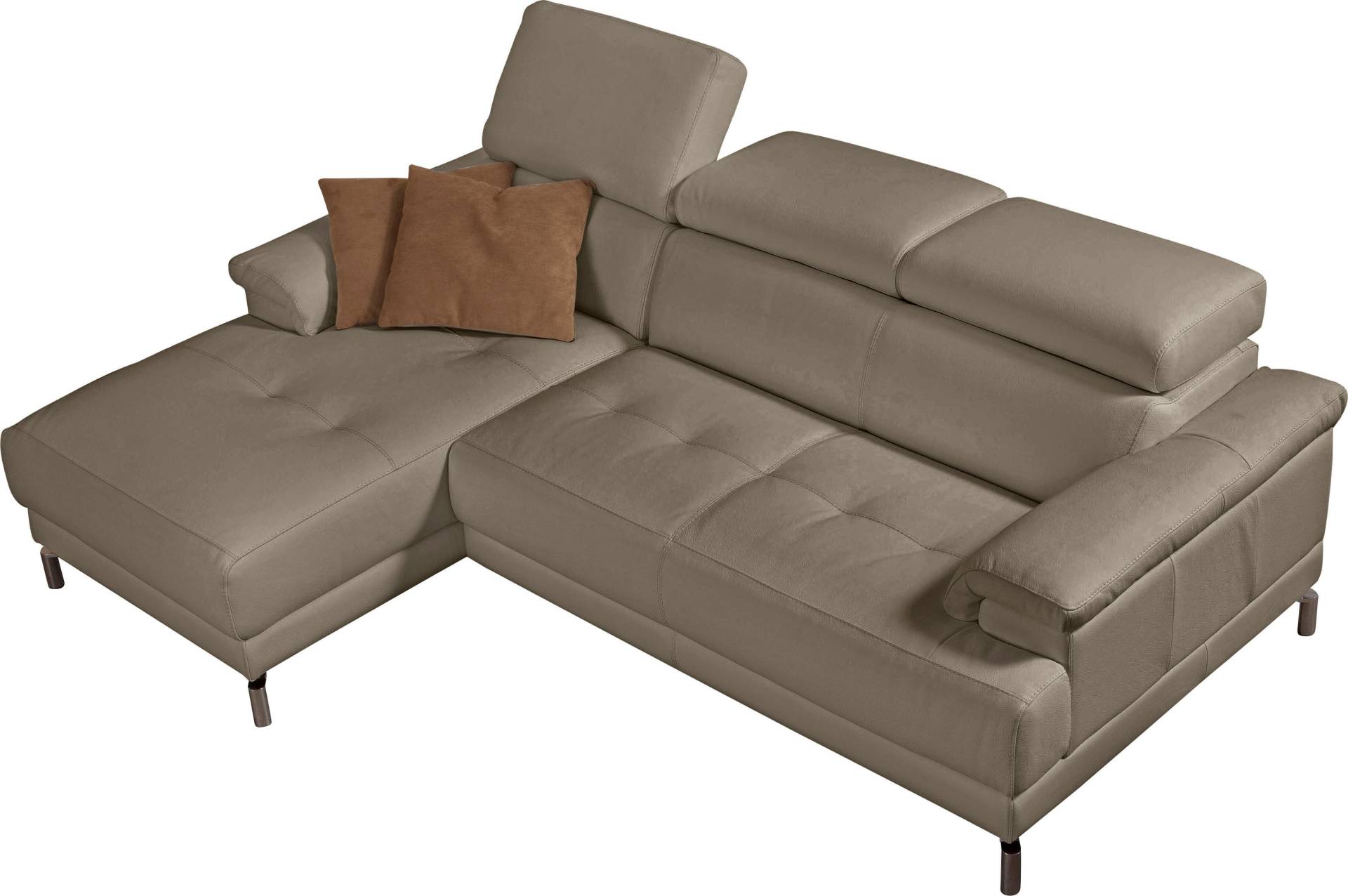 Egoitaliano Ecksofa »Soul, Design und Sitzkomfort auf hohem Niveau, tolle Details, L-Form«, mit Recamiere, inkl. Kopfteilverstellung Egoitaliano Ecksofa »Soul, Design und Sitzkomfort auf hohem Niveau, tolle Details, L-Form«, mit Recamiere, inkl. Kopfteilverstellung von Egoitaliano