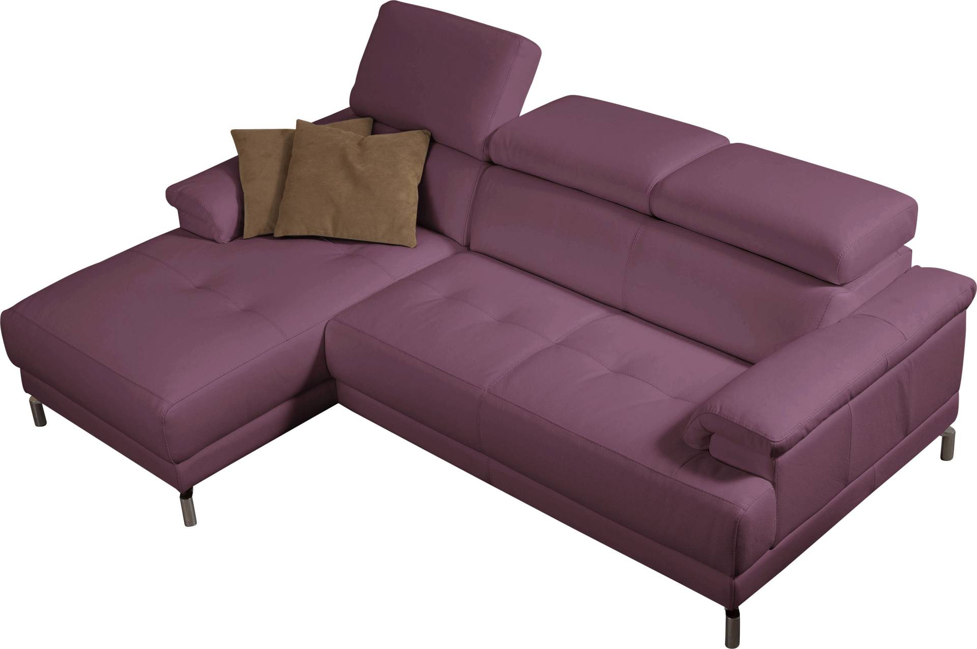 Egoitaliano Ecksofa »Soul, Design und Sitzkomfort auf hohem Niveau, tolle Details, L-Form«, mit Recamiere, inkl. Kopfteilverstellung Egoitaliano Ecksofa »Soul, Design und Sitzkomfort auf hohem Niveau, tolle Details, L-Form«, mit Recamiere, inkl. Kopfteilverstellung von Egoitaliano
