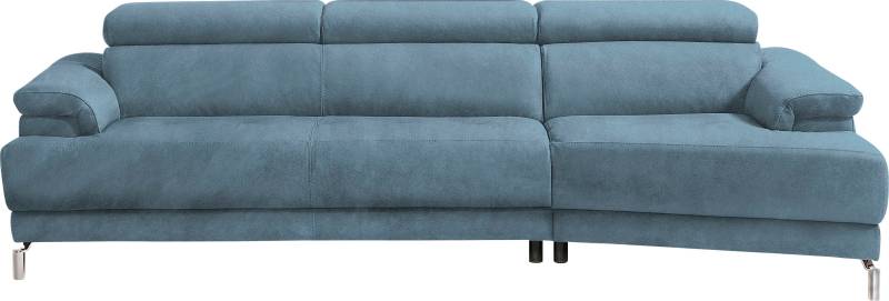 Egoitaliano Ecksofa »Soul, extravagantes Designsofa, Megasofa, super bequem, tolle Details«, mit Trapez-Abschlusselement, inkl verstellbarer Kopfteile von Egoitaliano