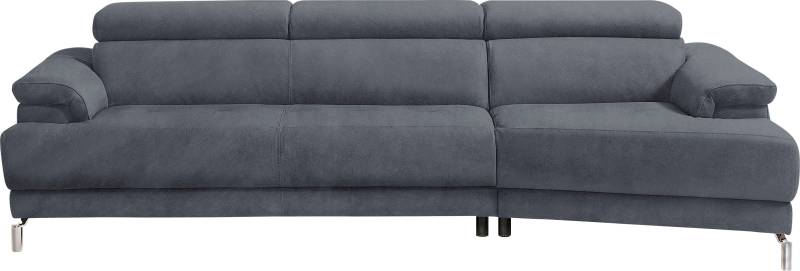 Egoitaliano Ecksofa »Soul, extravagantes Designsofa, Megasofa, super bequem, tolle Details«, mit Trapez-Abschlusselement, inkl verstellbarer Kopfteile von Egoitaliano