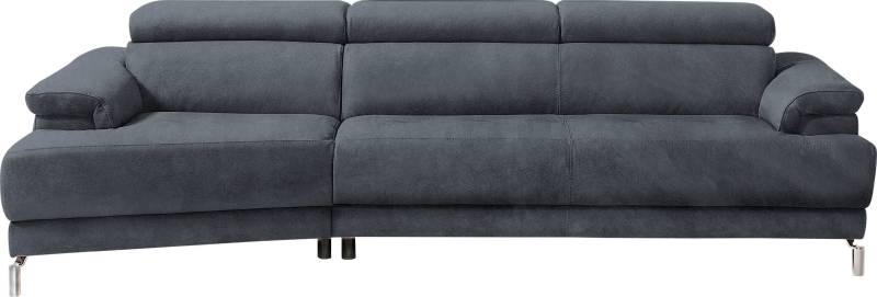 Egoitaliano Ecksofa »Soul, extravagantes Designsofa, Megasofa, super bequem, tolle Details«, mit Trapez-Abschlusselement, inkl verstellbarer Kopfteile von Egoitaliano