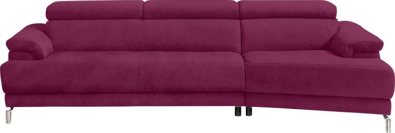 Egoitaliano Ecksofa »Soul, extravagantes Designsofa, Megasofa, super bequem, tolle Details«, mit Trapez-Abschlusselement, inkl verstellbarer Kopfteile von Egoitaliano