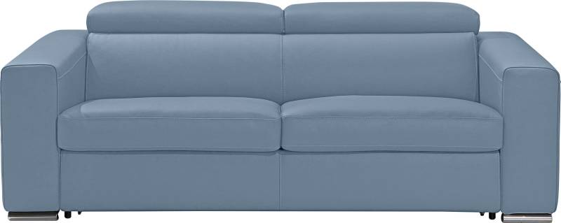 Egoitaliano Schlafsofa »Cabiria, Design und super Sitz- und Liegekomfort«, Sofa inkl. Schlaffunktion, Kopfteile verstellbar, mit Metallfüssen von Egoitaliano