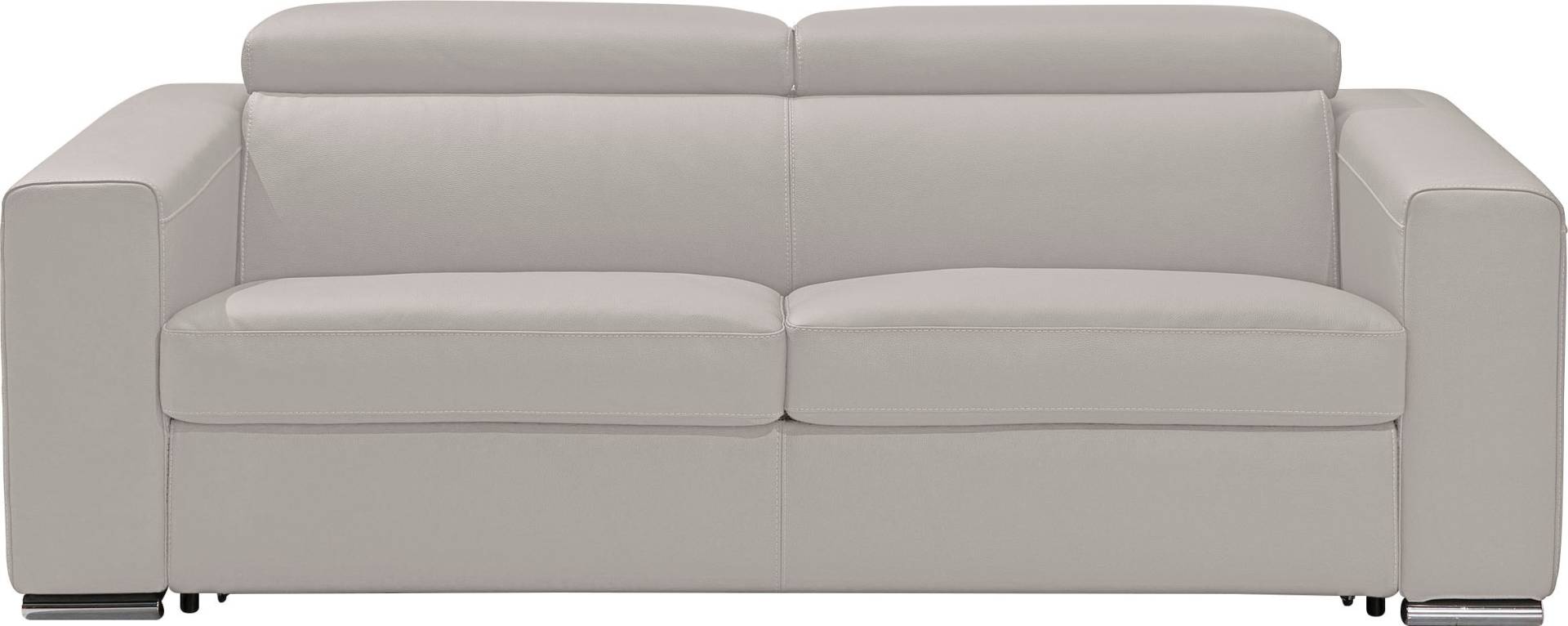 Egoitaliano Schlafsofa »Cabiria, Design und super Sitz- und Liegekomfort«, Sofa inkl. Schlaffunktion, Kopfteile verstellbar, mit Metallfüssen von Egoitaliano