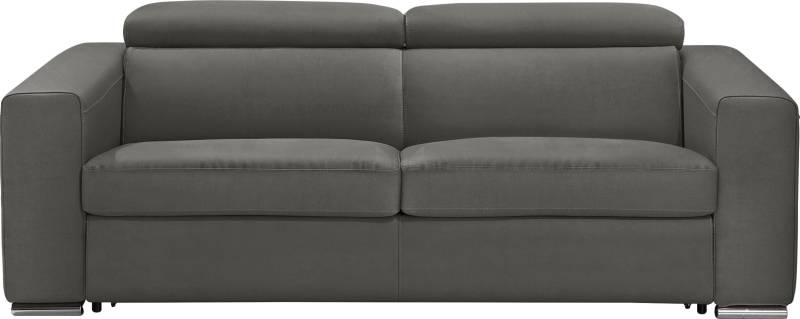 Egoitaliano Schlafsofa »Cabiria, Design und super Sitz- und Liegekomfort«, Sofa inkl. Schlaffunktion, Kopfteile verstellbar, mit Metallfüssen von Egoitaliano