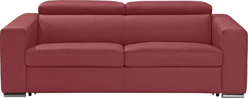 Egoitaliano Schlafsofa »Cabiria, Design und super Sitz- und Liegekomfort«, Sofa inkl. Schlaffunktion, Kopfteile verstellbar, mit Metallfüssen von Egoitaliano