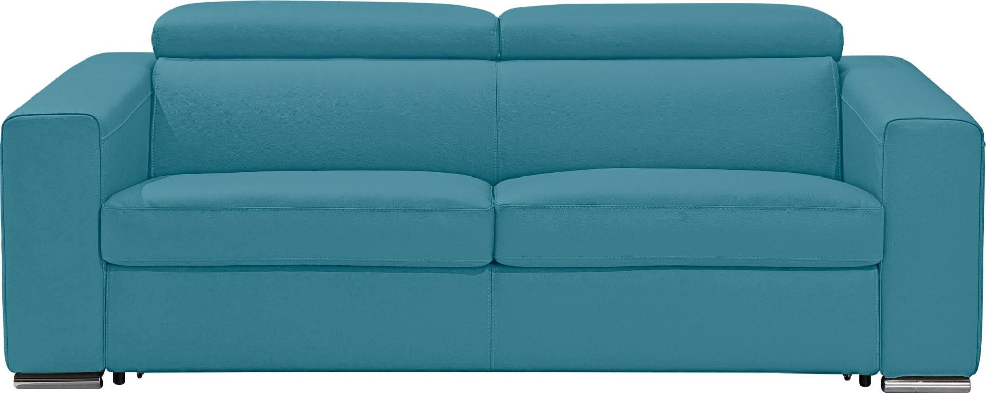 Egoitaliano Schlafsofa »Cabiria, Design und super Sitz- und Liegekomfort«, Sofa inkl. Schlaffunktion, Kopfteile verstellbar, mit Metallfüssen von Egoitaliano