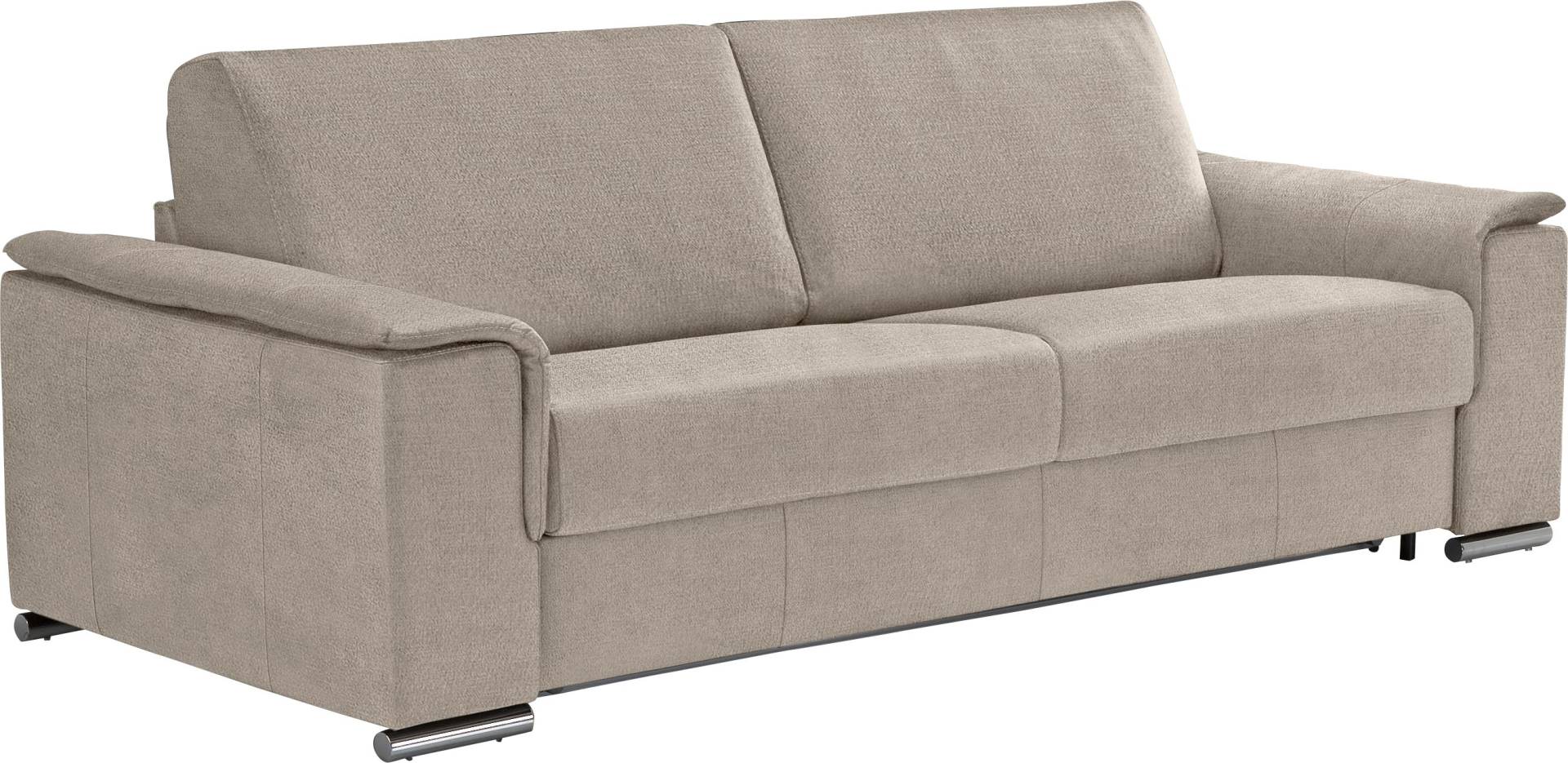 Egoitaliano Schlafsofa »Cecilia, modern und elegant mit erstklassigem Sitzkomfort«, inkl. Matratze und hochwertigem Metallbettrahmen, toller Schlafkomfort von Egoitaliano