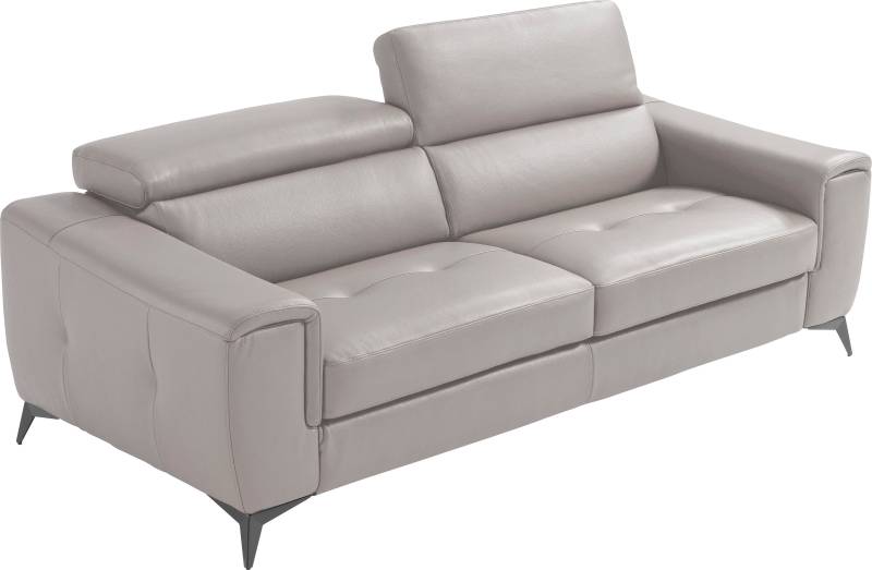 Egoitaliano Schlafsofa »Francine, Designsofa, Loungesofa mit Dauerschlaffunktion, Bettfunktion«, hochwertiger Metallbettrahmen & Matratze, Kopfteil manuell verstellbar von Egoitaliano