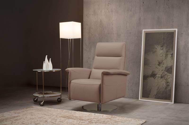 Egoitaliano Sessel »Kelly Designsessel«, drehbar, manuelle Relaxfunktion mit Push-Back-Mechanismus von Egoitaliano