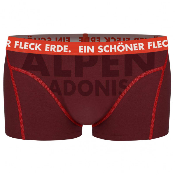 Ein schöner Fleck Erde - Alpenadonis - Unterhose Gr XL rot von Ein schöner Fleck Erde