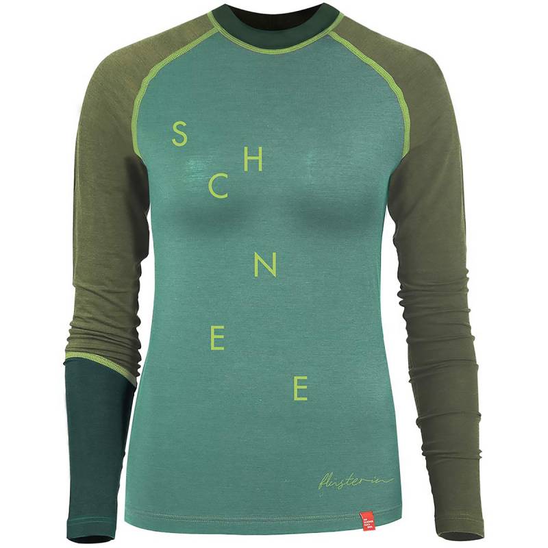 Ein schöner Fleck Erde Damen Schneeflüsterin Longsleeve von Ein schöner Fleck Erde